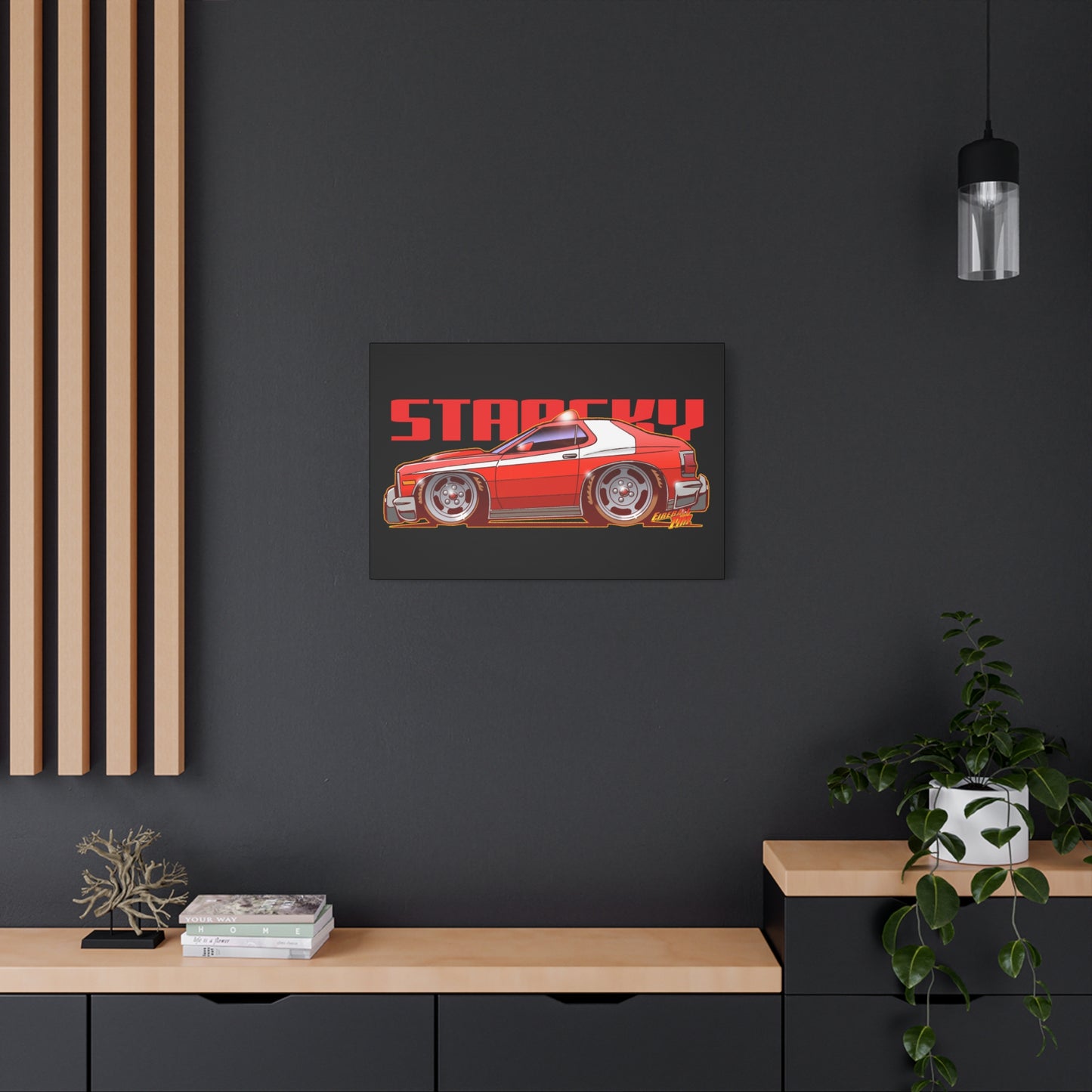 STARSKY Torino Fireball Canvas Art Print - 11x14