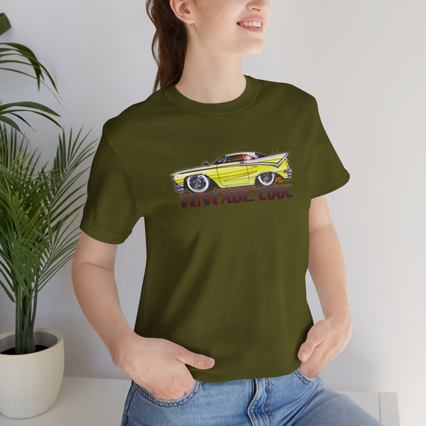 DESOTO FIREFLITE 1959 Vintage Cool Concept Art Short Sleeve Tee in 15 Colors