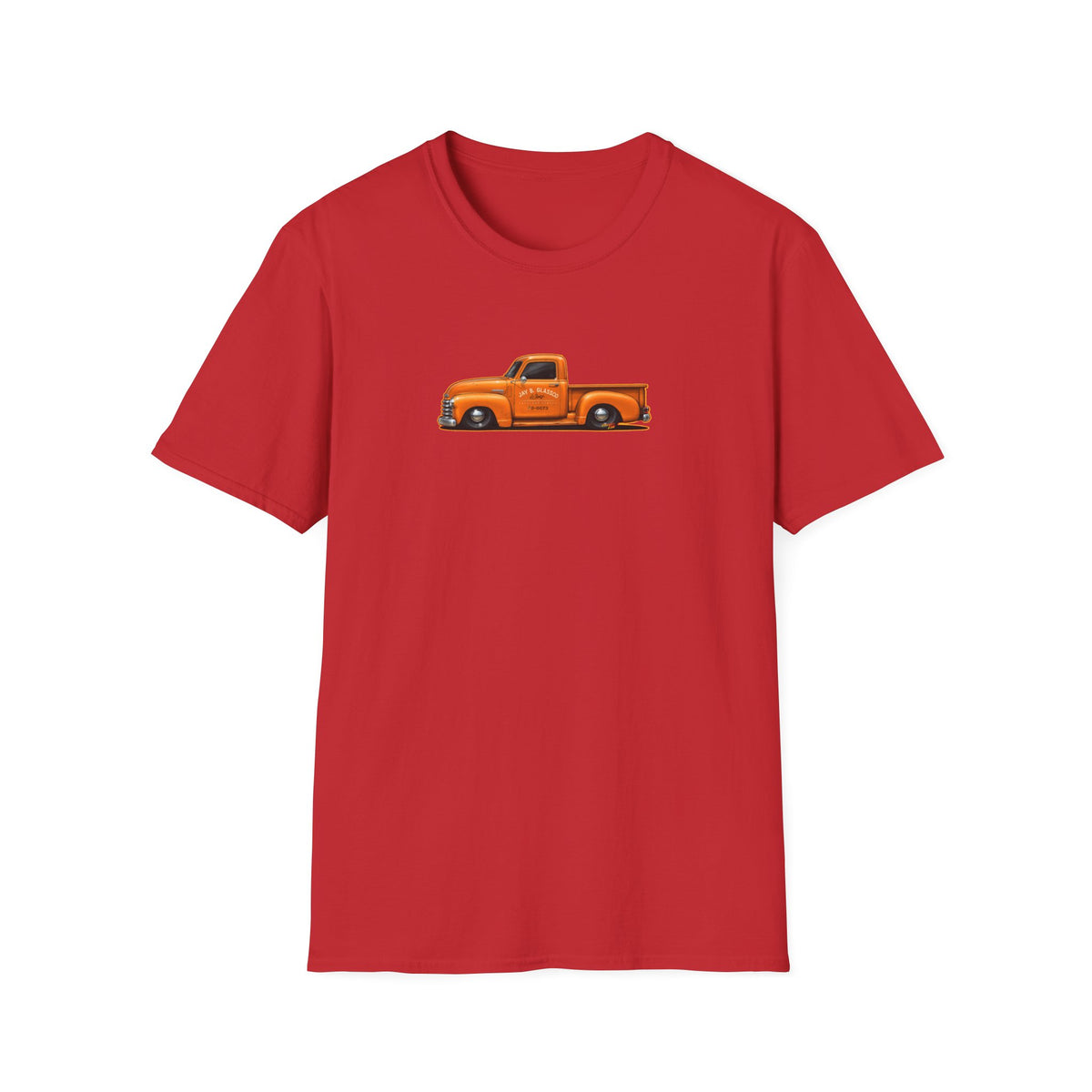 CHEVROLET 1949 C1500 PICKUP TRUCK Collectible Fireball Art TeeShirt