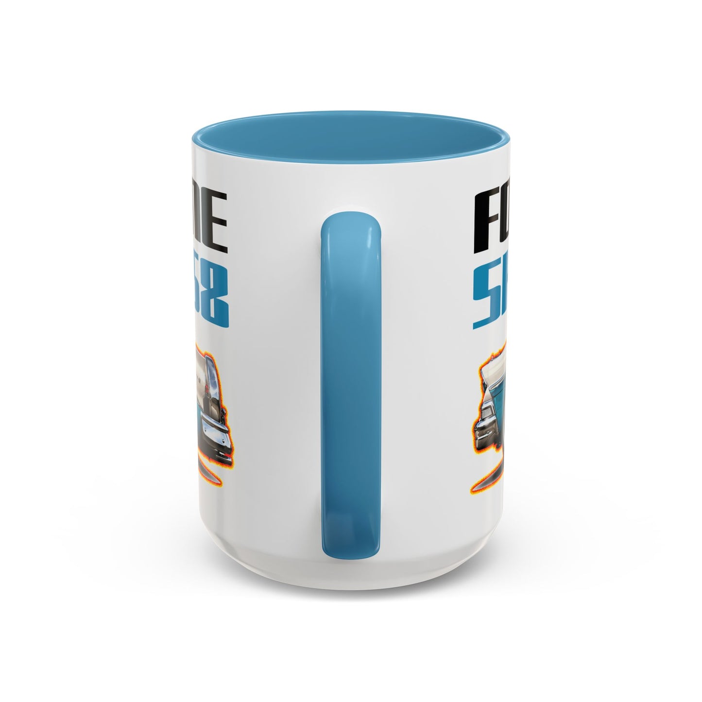 FORD FAIRLANE SKYLINER 1958 Collectible Fireball Art Coffee Mug - 2 Sizes