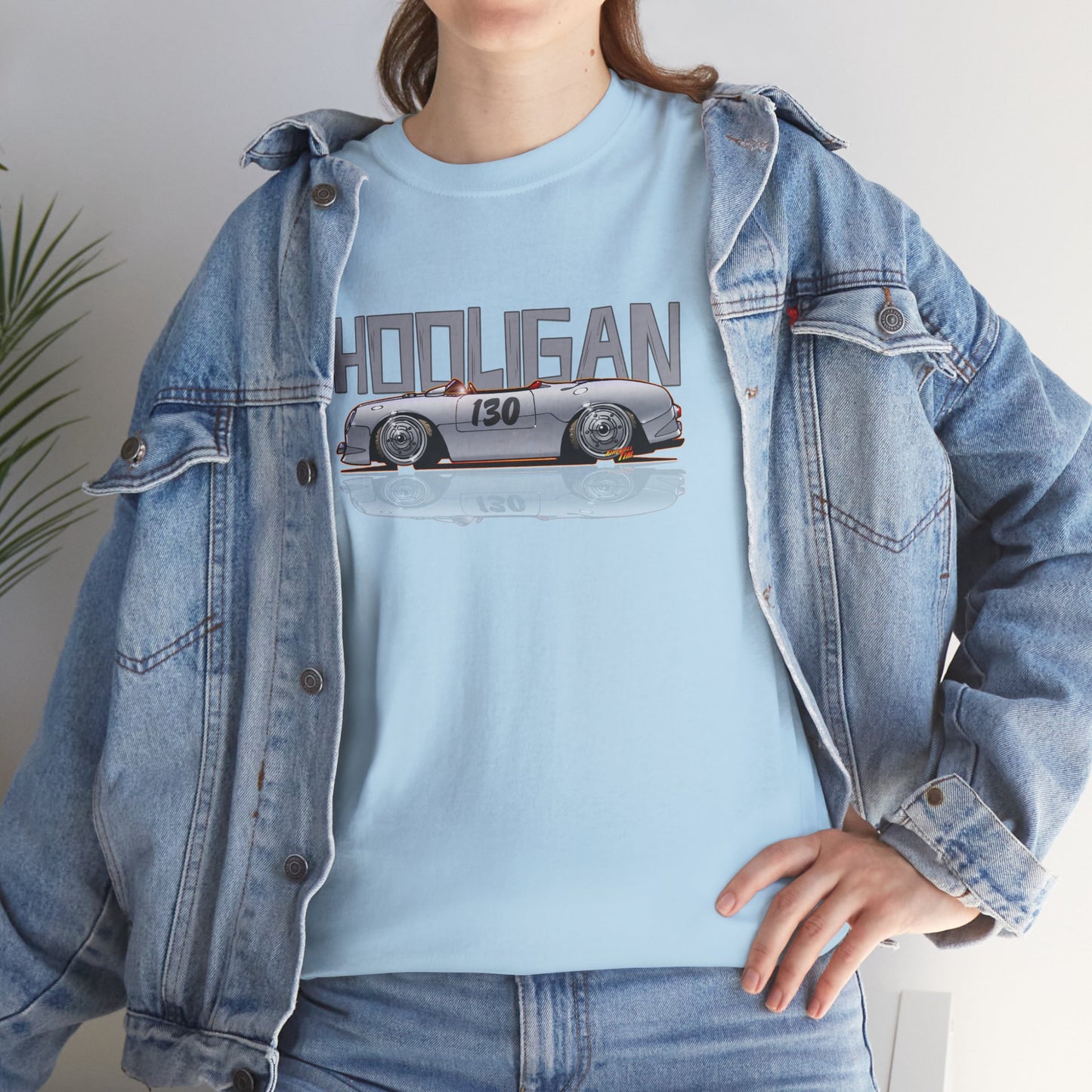 JAMES DEAN PORSCHE 550 Spyder Concept Art Hooligan Cotton Tee 10 Colors
