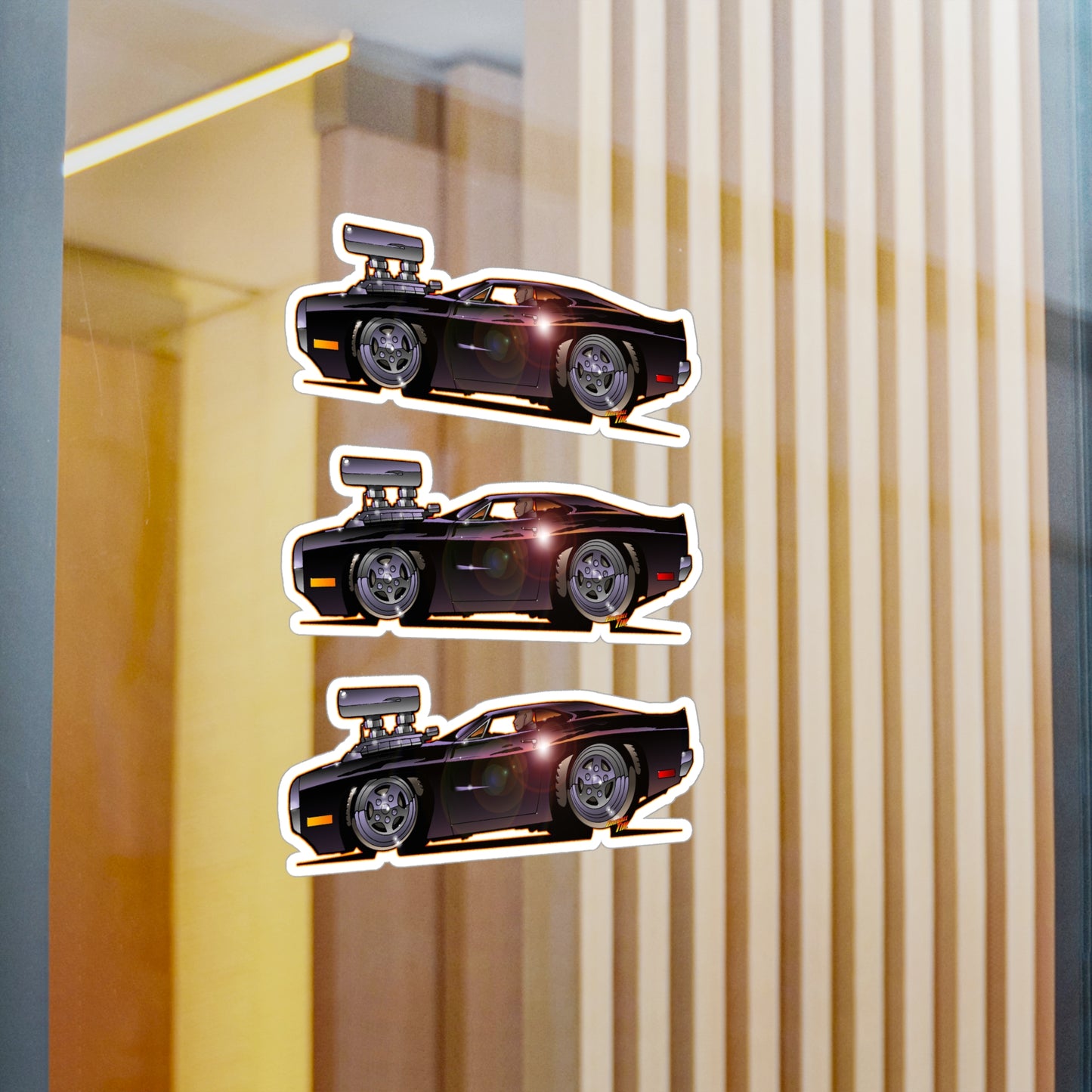 FAST & FURIOUS DODGE CHARGER Decal Stickers - 4 Sizes