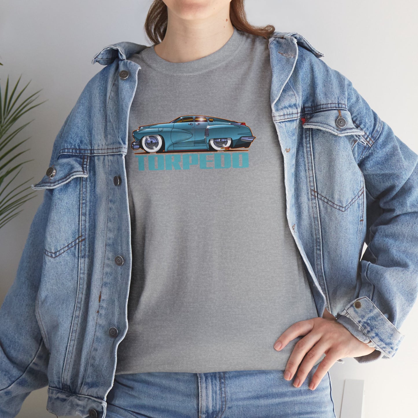 TUCKER TORPEDO 48 Collectible Fireball Art Cotton Tees