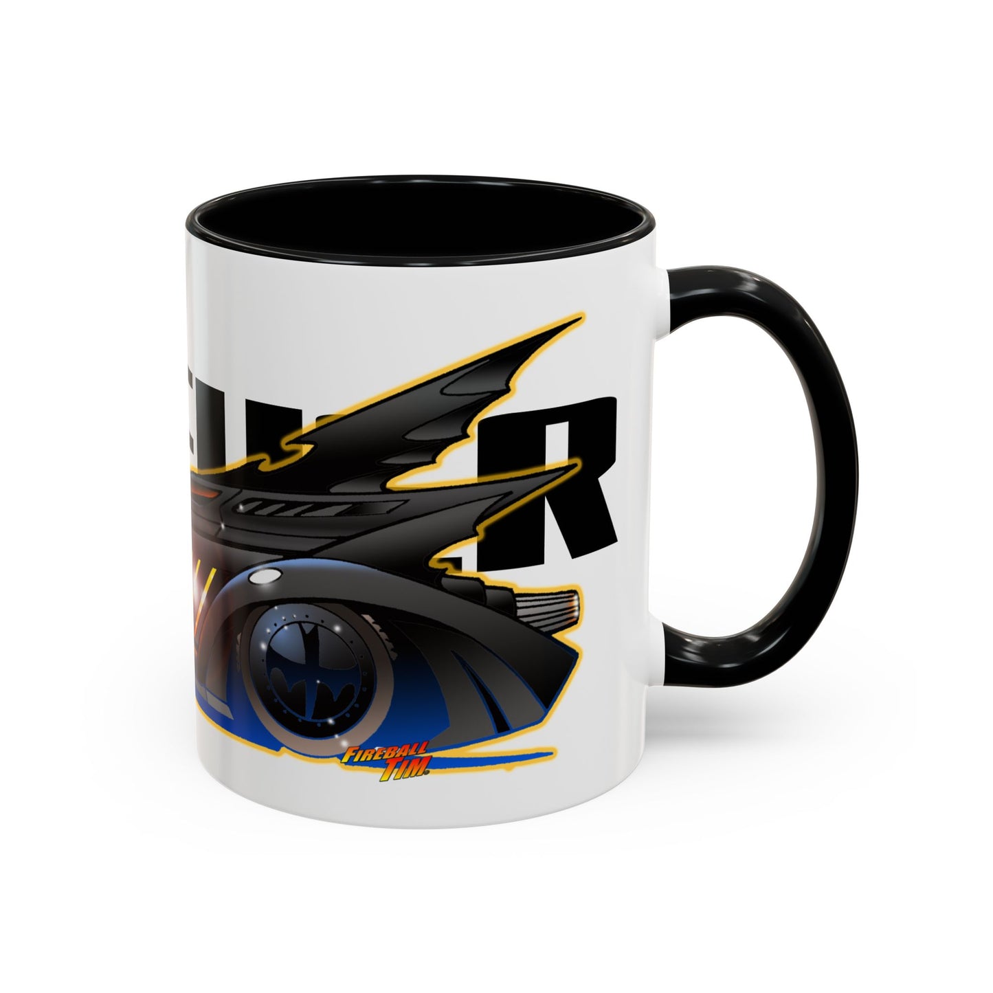 BATMAN FOREVER BATMOBILE Collectible Coffee Mug 2 Sizes