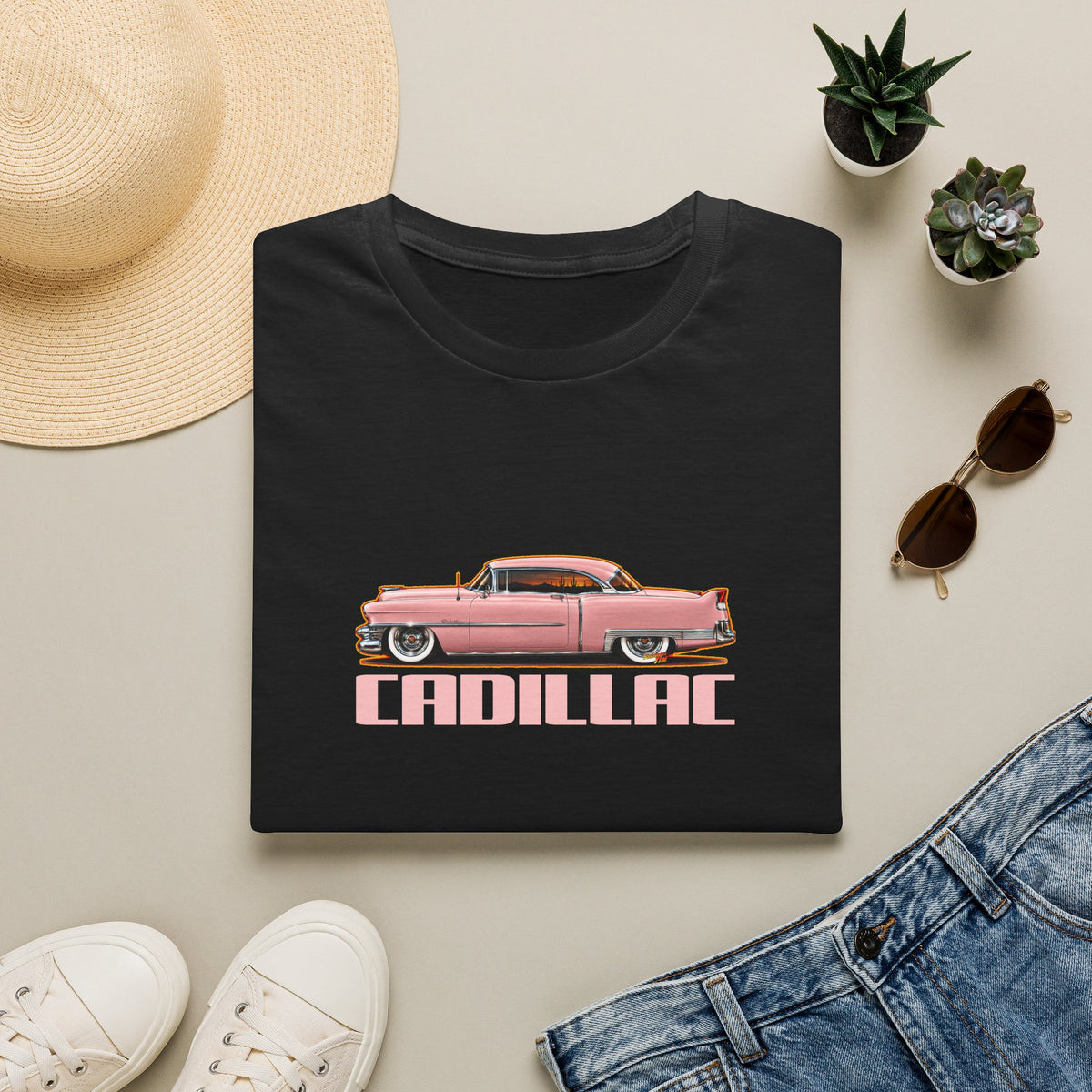 CADILLAC Coupe DeVille 1953 Fireball Tee Shirt