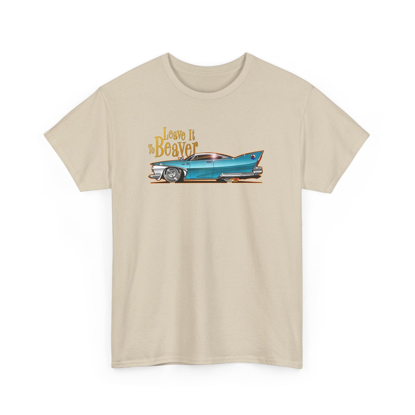 LEAVE IT TO BEAVER Plymouth Fury Heavy Cotton Tee Shirt - Multiple Colors