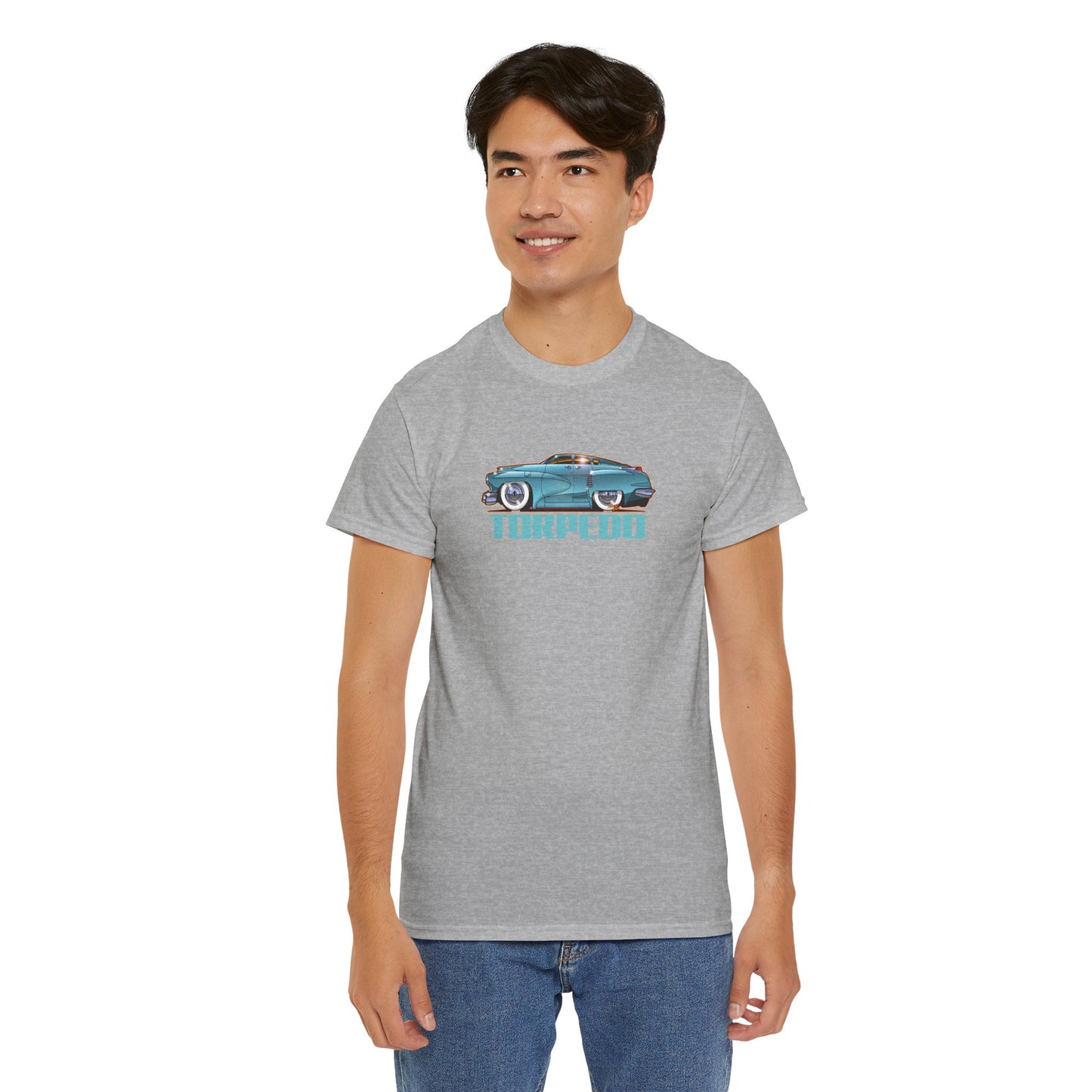 TUCKER TORPEDO 48 Collectible Fireball Art Cotton Tees