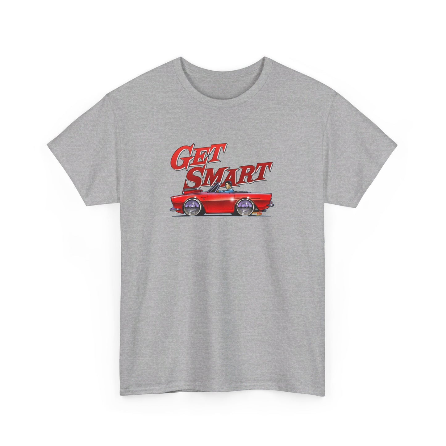 GET SMART TV Show 1965 Sunbeam Tiger Concept Art Unisex Cotton Tee 12 Colors