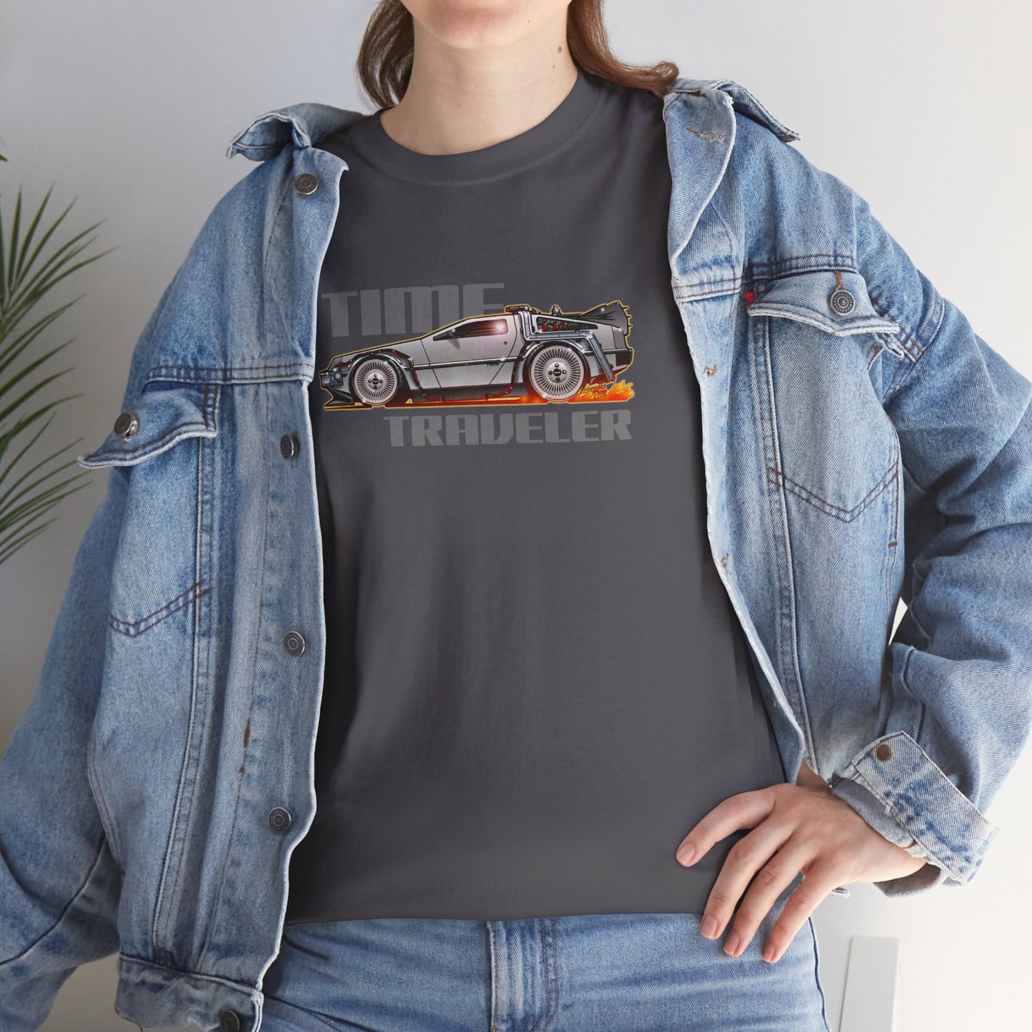 BACK to the FUTURE Delorean Time Traveler Tee Shirt