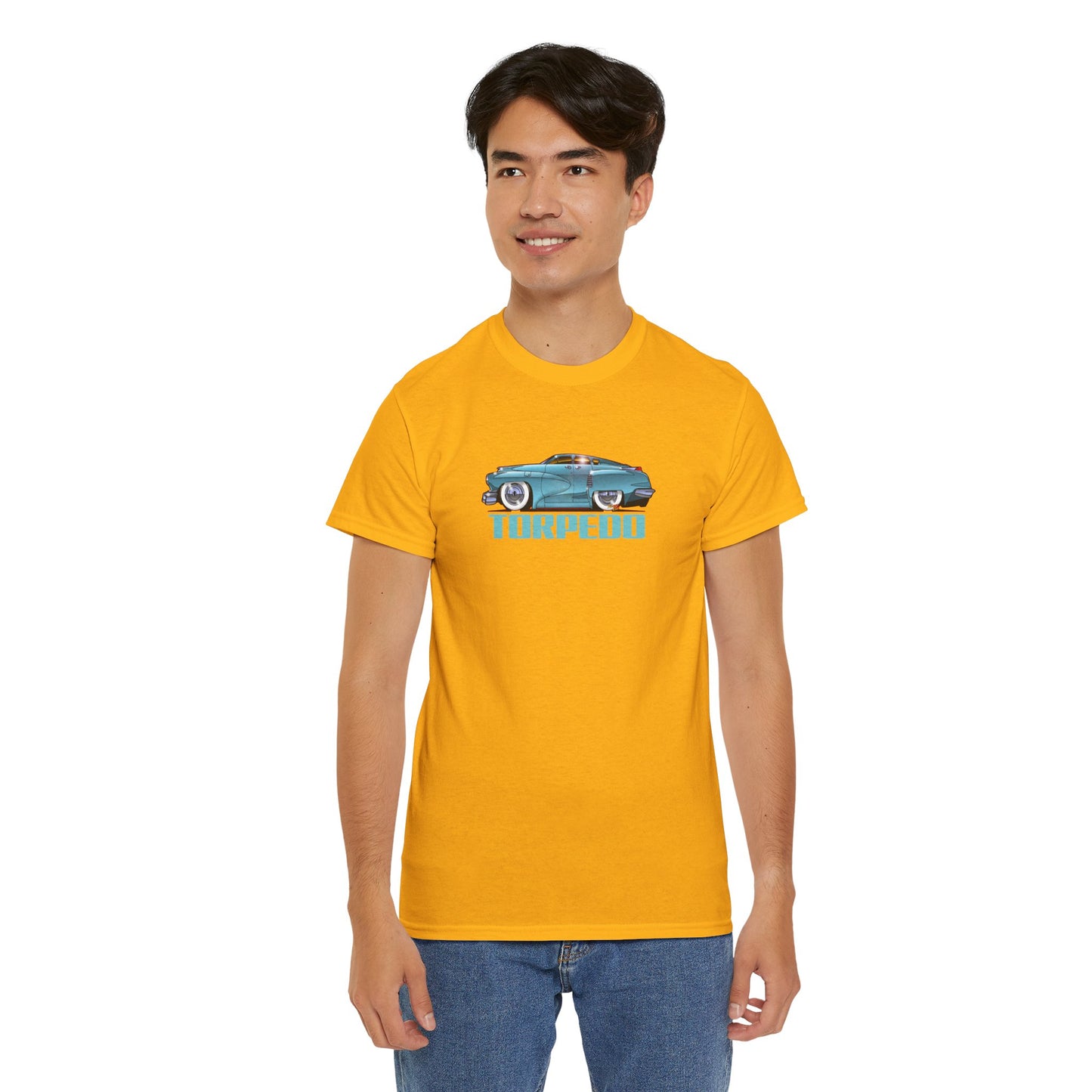 TUCKER TORPEDO 48 Collectible Fireball Art Cotton Tees