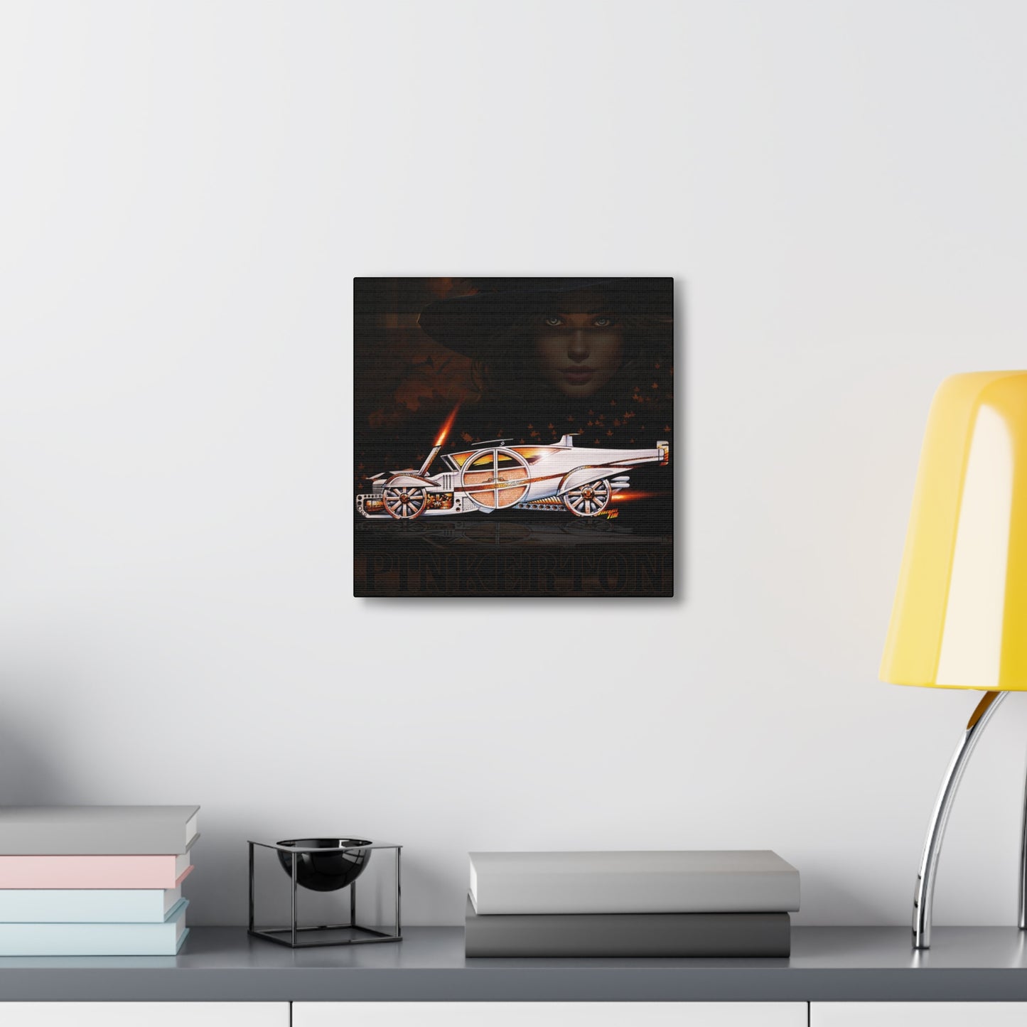 PINKERTON Concept Art Canvas MASTERPRINT 3 Sizes