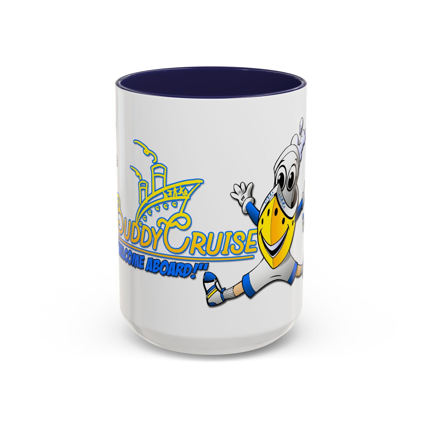 BUDDY CRUISE Mascot Jumping Coffee Mug — 11/15oz Multiple Colors