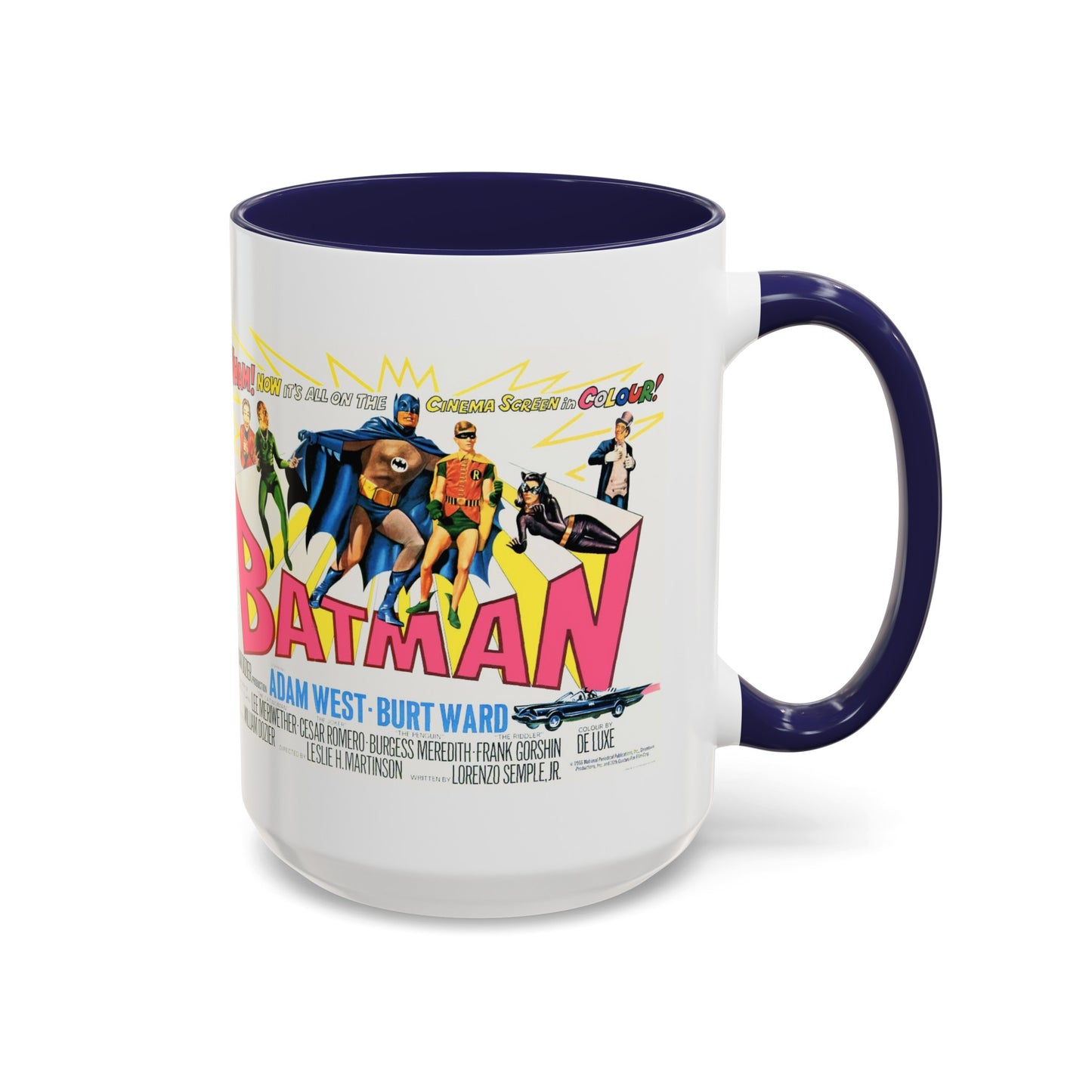 BATMAN TV SHOW MOVIE Vintage Poster Coffee Mug 11 & 15oz