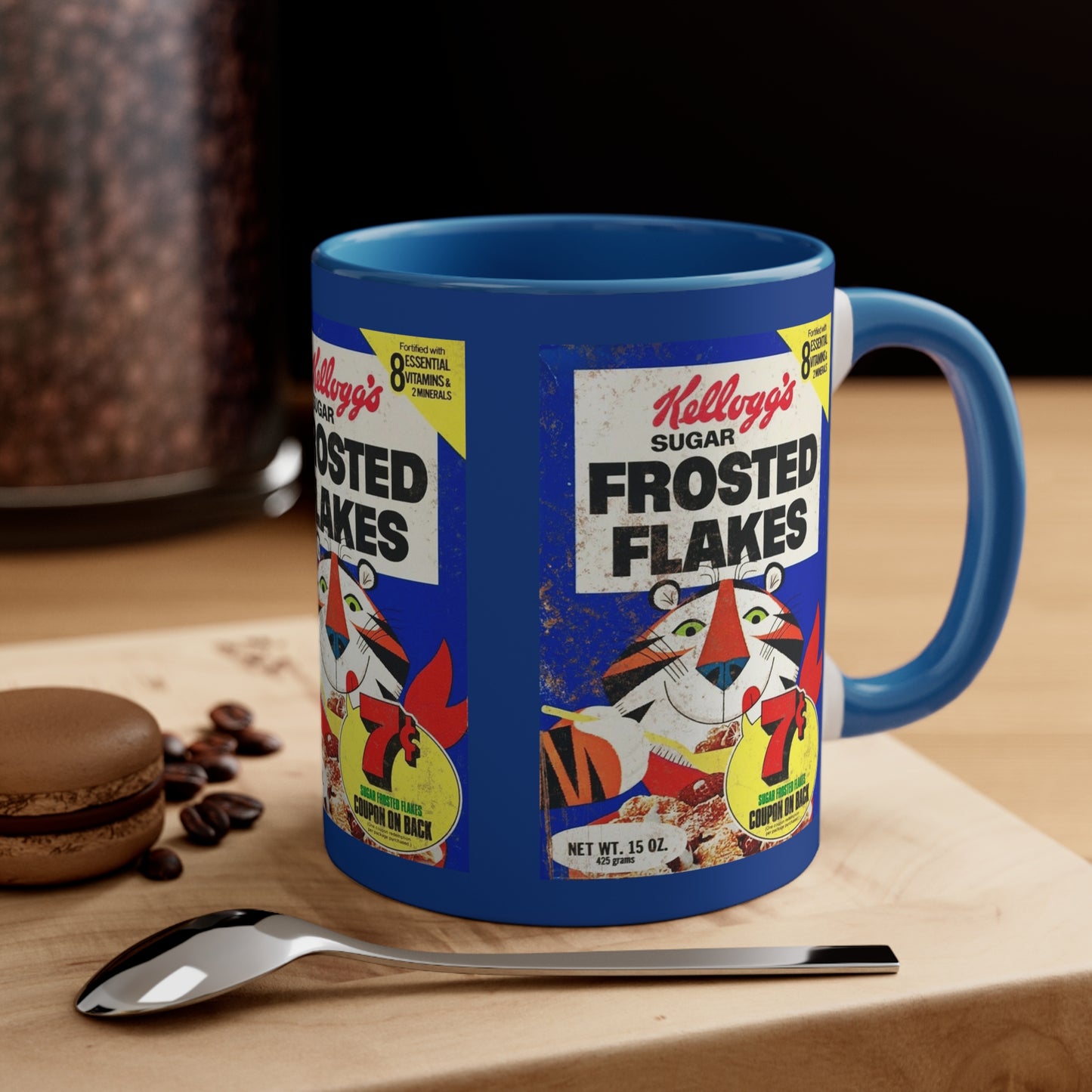 SUGAR FROSTED FLAKES Vintage Breakfast Cereal Mug 11oz