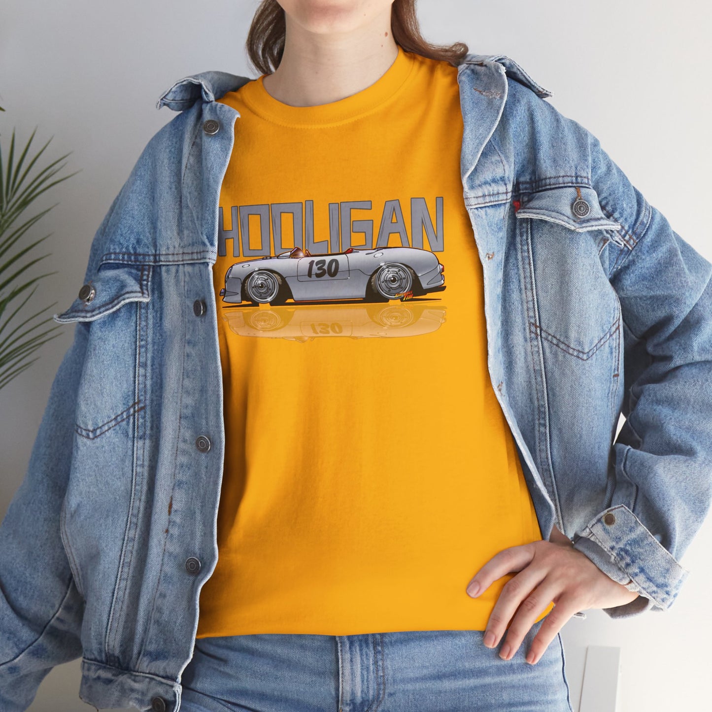 JAMES DEAN PORSCHE 550 Spyder Concept Art Hooligan Cotton Tee 10 Colors