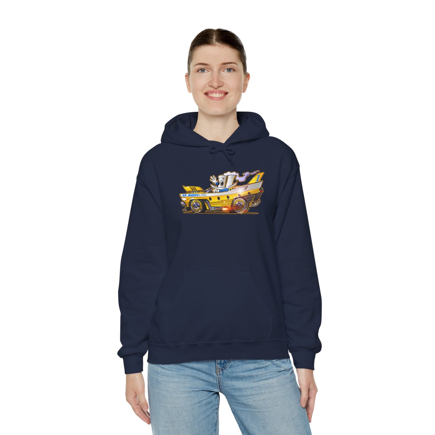 BUDDY CRUISE BuddyMobile Hooded Sweatshirt - 4 Colors