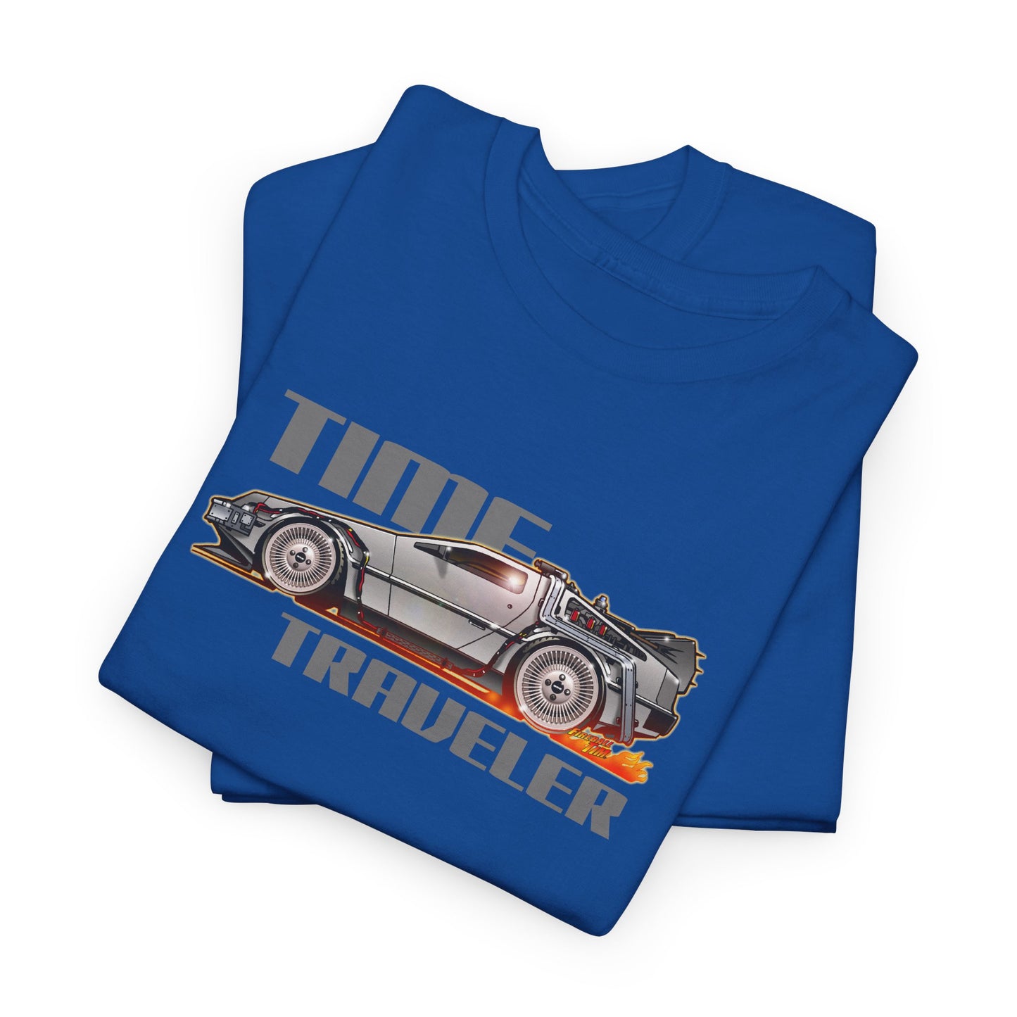 BACK to the FUTURE Delorean Time Traveler Tee Shirt