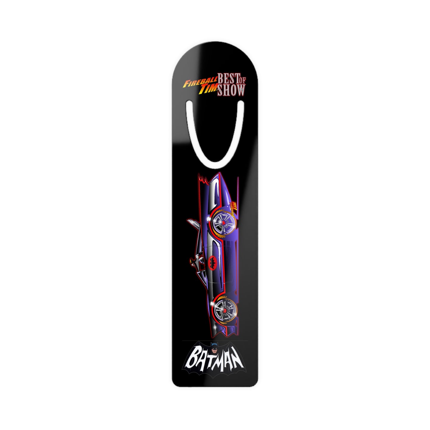 BATMAN 1966 Batmobile Fireball Tim Best of Show Bookmark