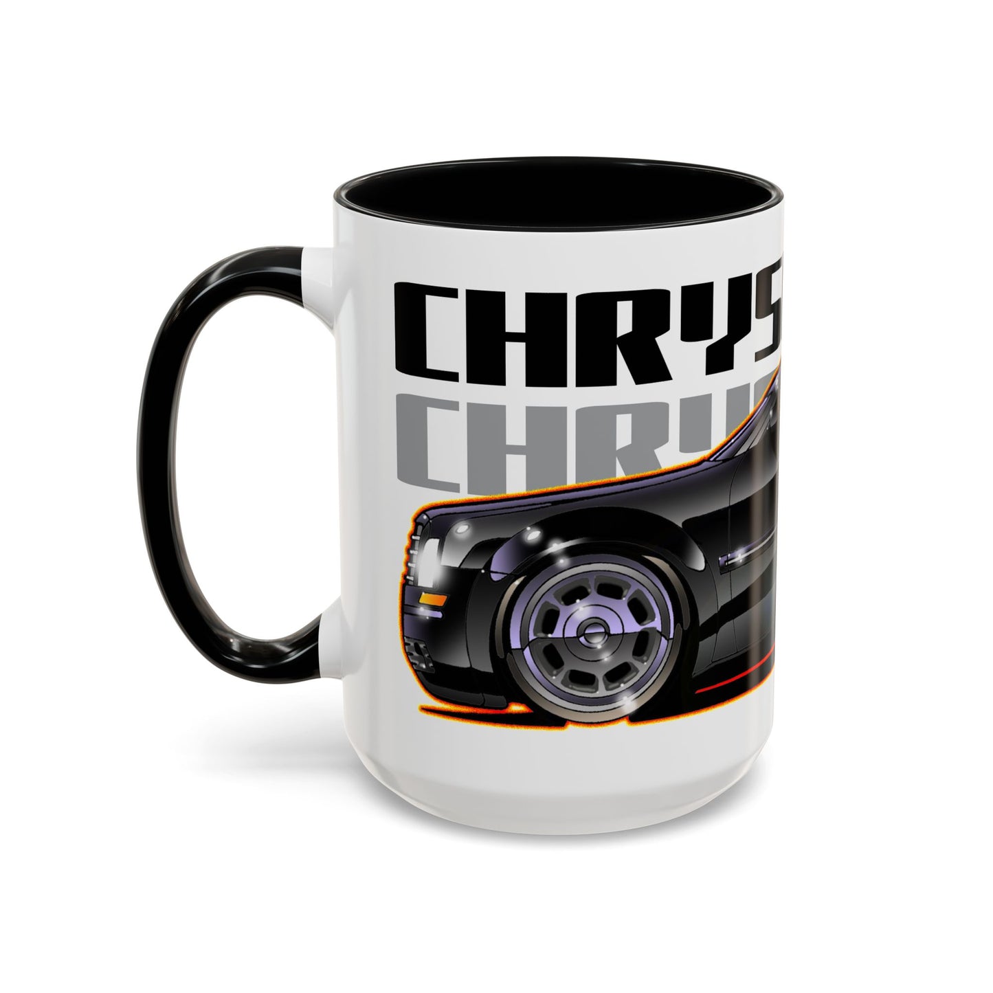 CHRYSLER 300 Fireball Art Collectible Coffee Mug - 2 Sizes