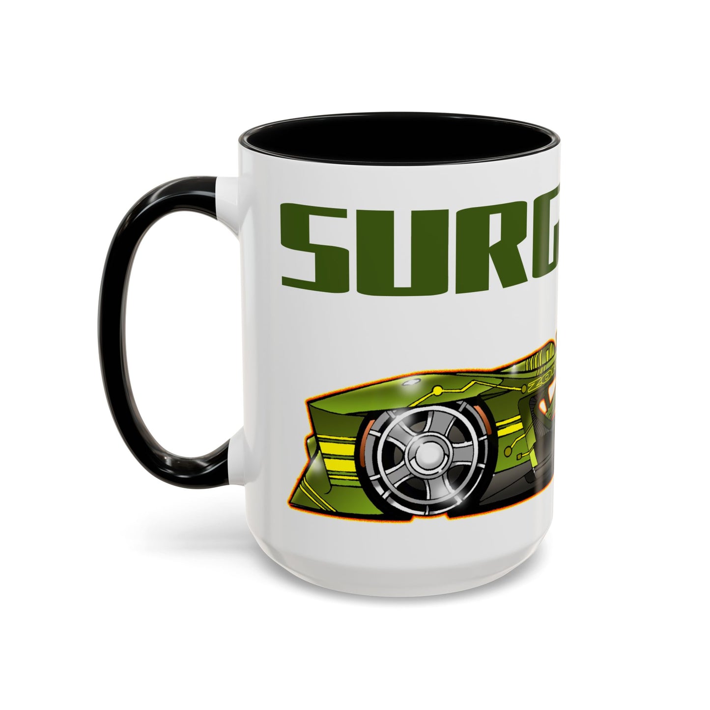 SPEED RACER SURGE BOX Zokeo Race Car Collectible Fireball Art Coffee Mug - 2 Sizes