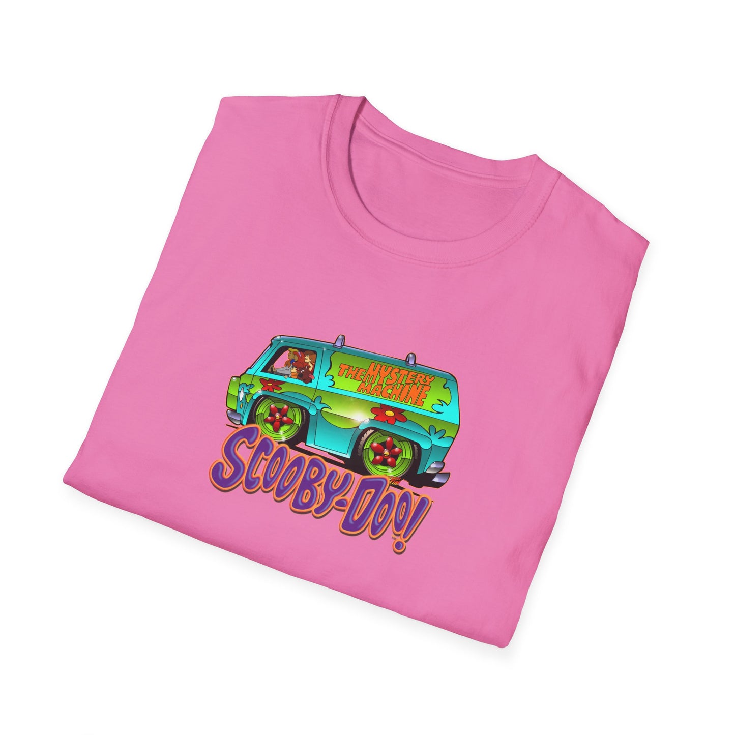 SCOOBY DOO MYSTERY MACHINE VAN Concept Art Softstyle T-Shirt 12 Colors