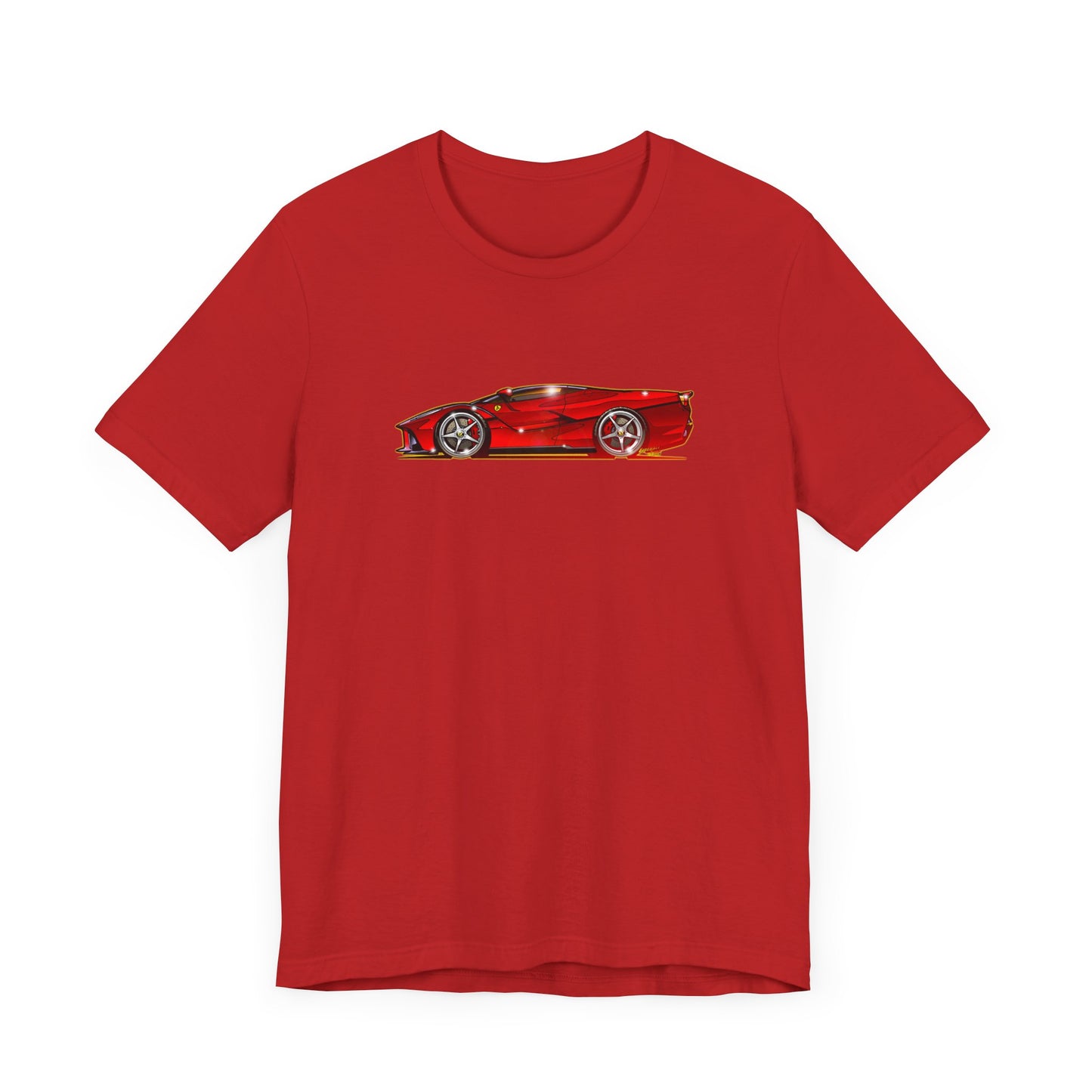 FERRARI LA FERRARI APERTA Concept Art Short Sleeve Tee 9 Colors