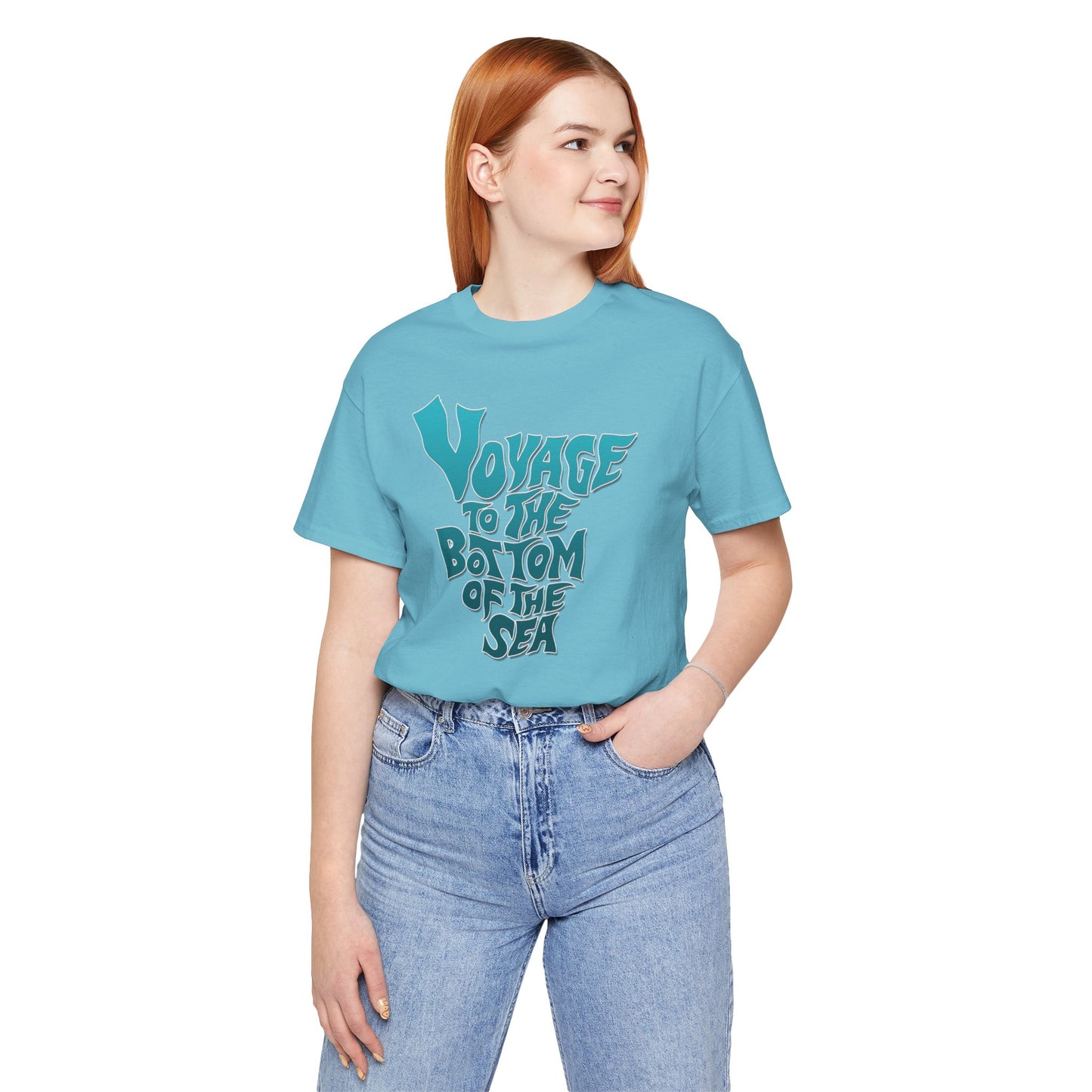 VOYAGE TO THE BOTTOM OF THE SEA Unisex Short Sleeve Tee 8 Colors