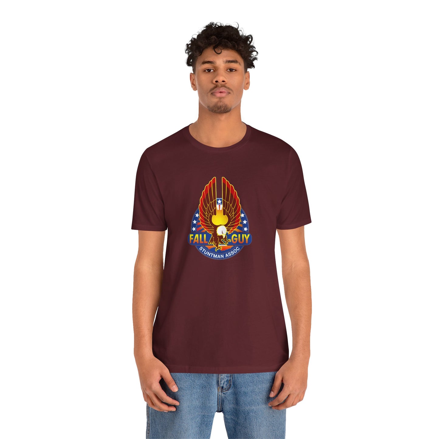 THE FALL GUY Stuntman Association Unisex Jersey Short Sleeve Tee - 12 Colors