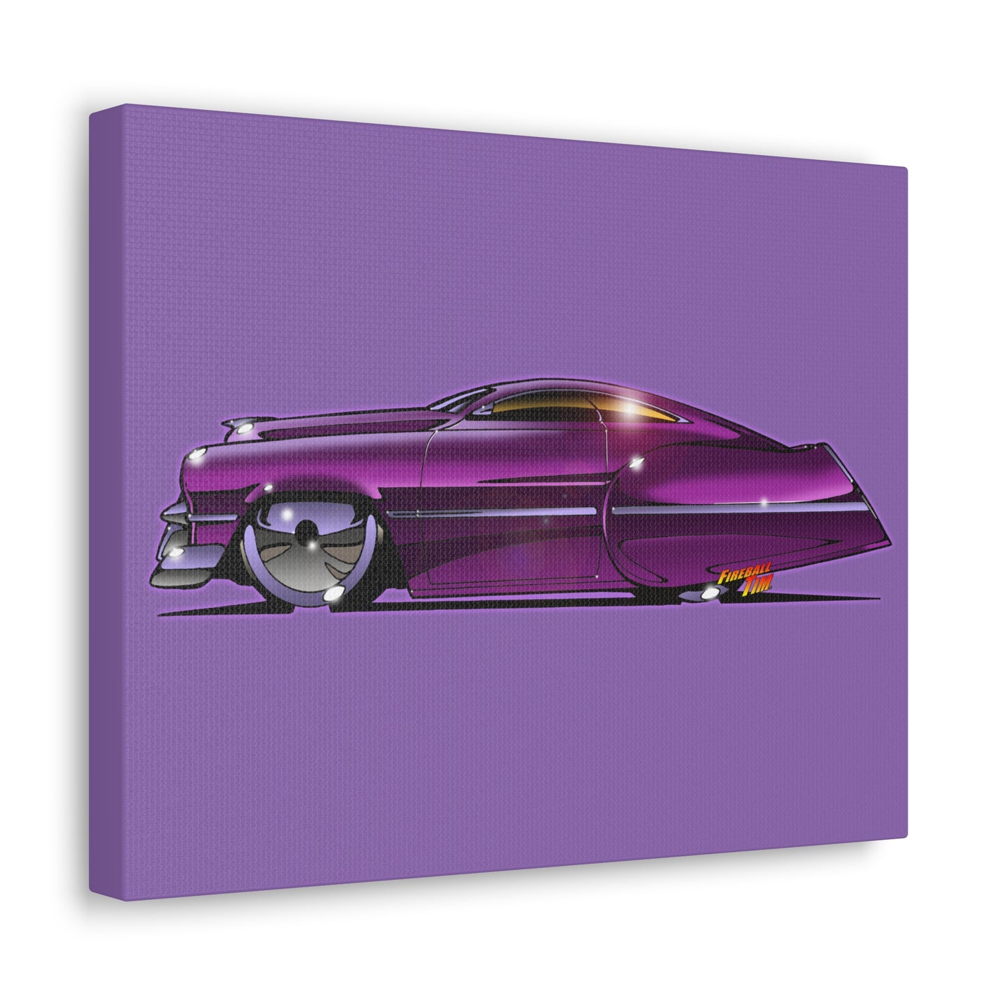 ZZTOP Billy Gibbons CADZILLA Cadillac Concept Art Canvas Print 11x14