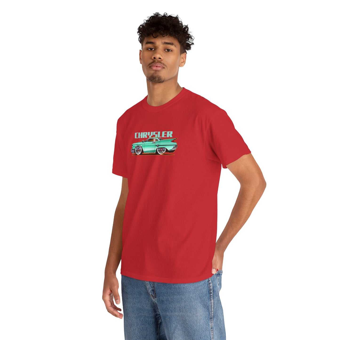 CHRYSLER 300F 1960 Fireball Classic Car Art Tee Shirt - Multiples
