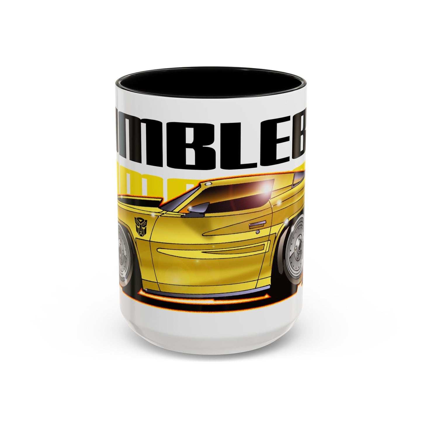 BUMBLEBEE TRANSFORMERS 1977 Camaro Fireball Art Coffee Mug - 2 Sizes