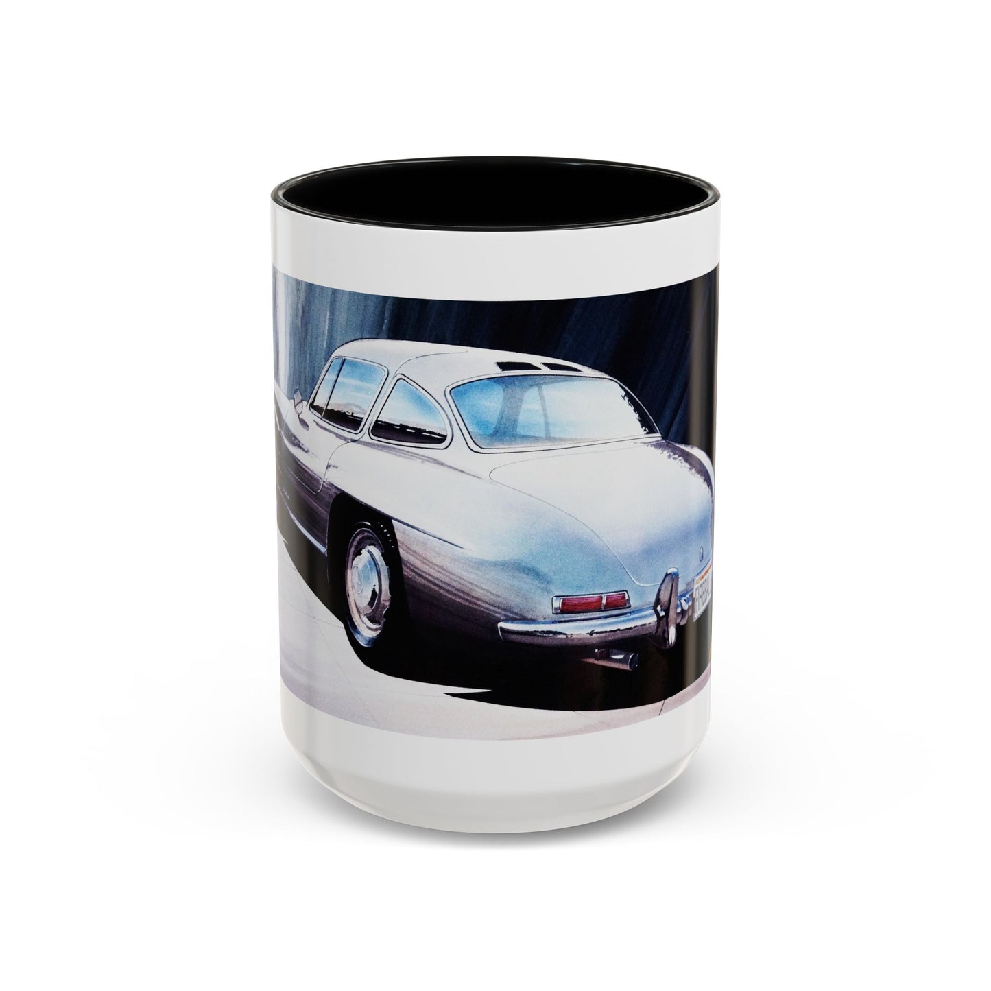 MERCEDES BENZ GULLWING 300SL 1957 Classic Car Coffee Mug 11oz
