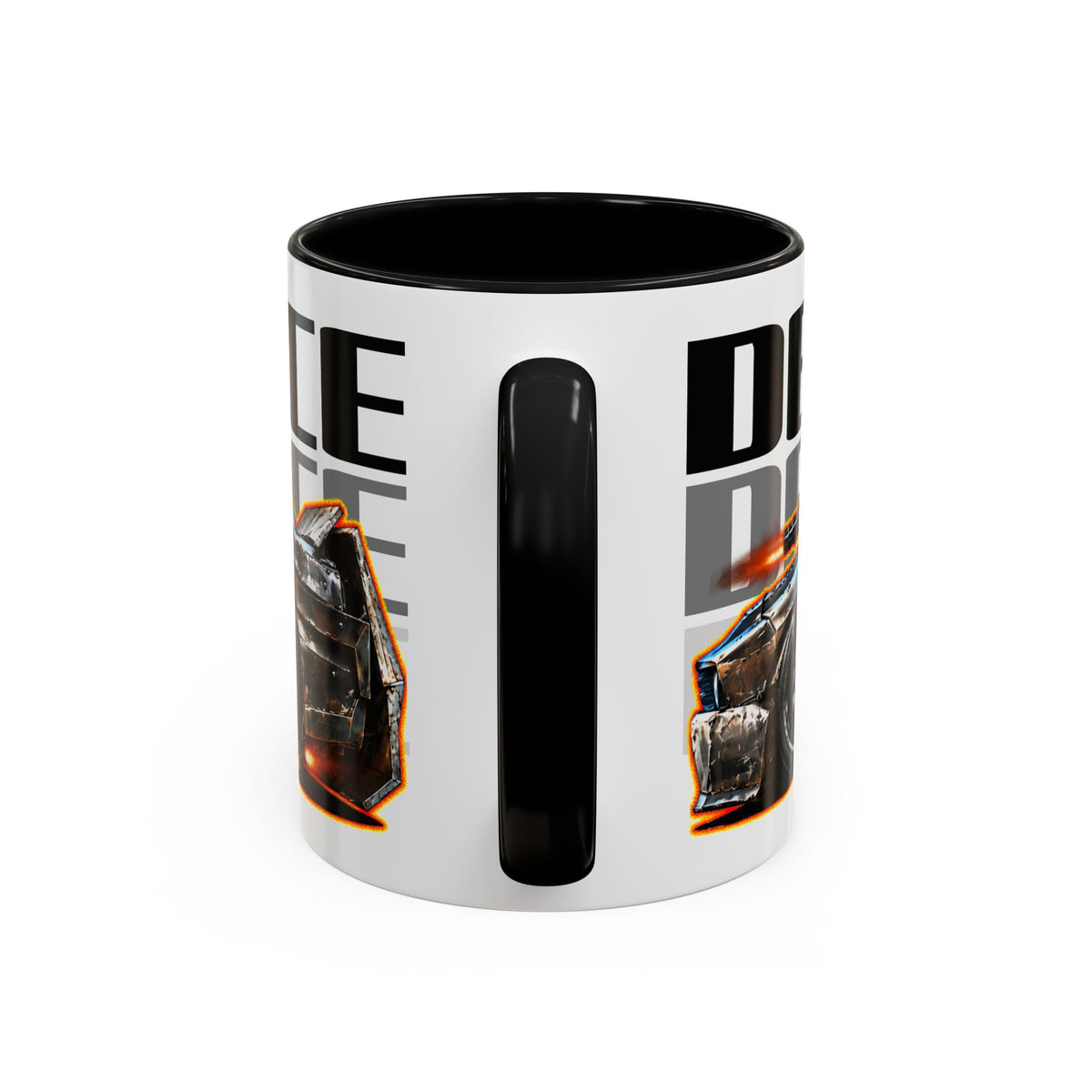 DEATH RACE MUSTANG Collectible Fireball Art Coffee Mug - 2 Sizes