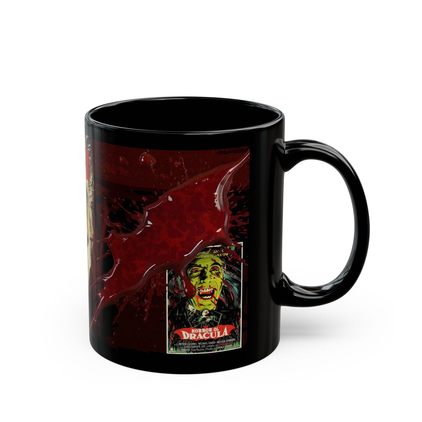 VINTAGE DRACULA Halloween Fireball Mug - 2 Sizes