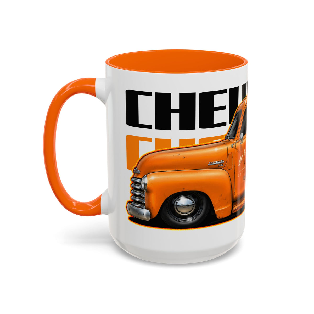 CHEVROLET 1949 C1500 PICKUP TRUCK Collectible Fireball Art Coffee Mug - 2 Sizes