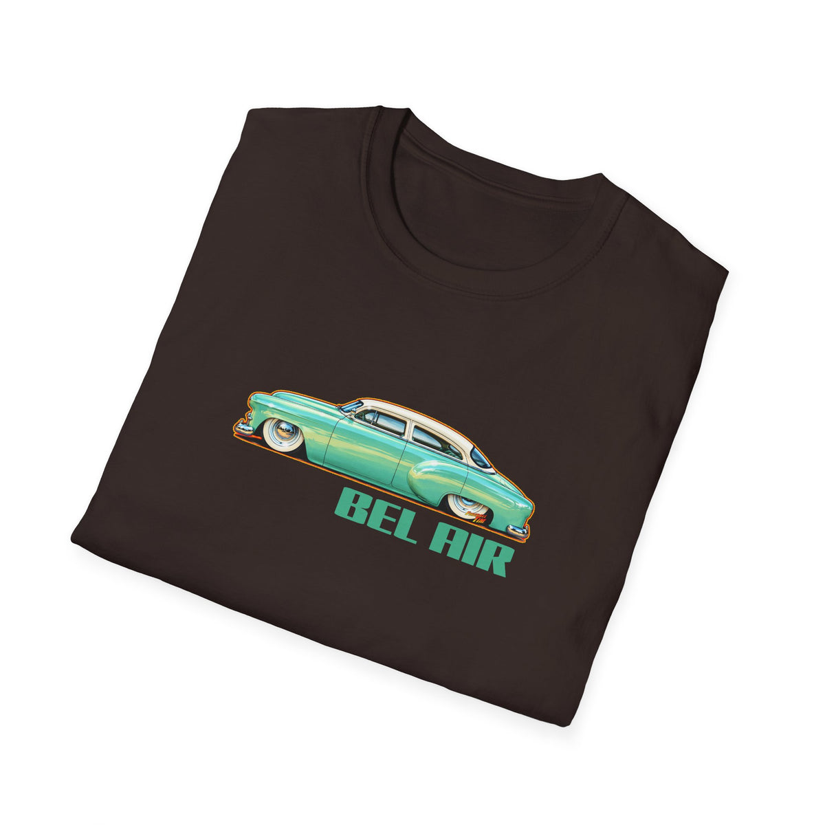 CHEVROLET BEL AIR 1953 Collectible Fireball Art Collectible Fireball Art TeeShirt
