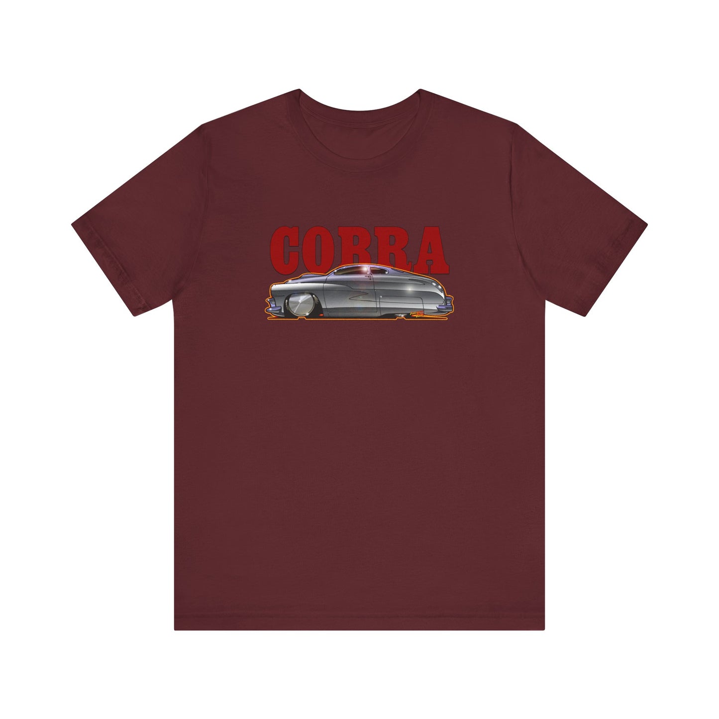 COBRA MERCURY Movie Car Sylvester Stallone Short Sleeve Tee in 9 Colors