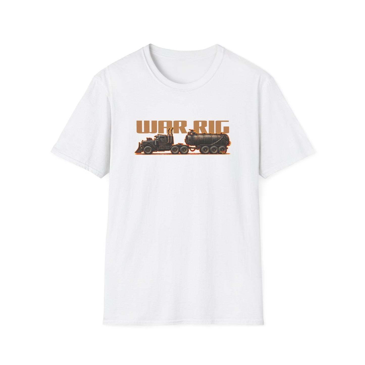 MAD MAX War Rig Collectible Fireball Art Tee Shirt