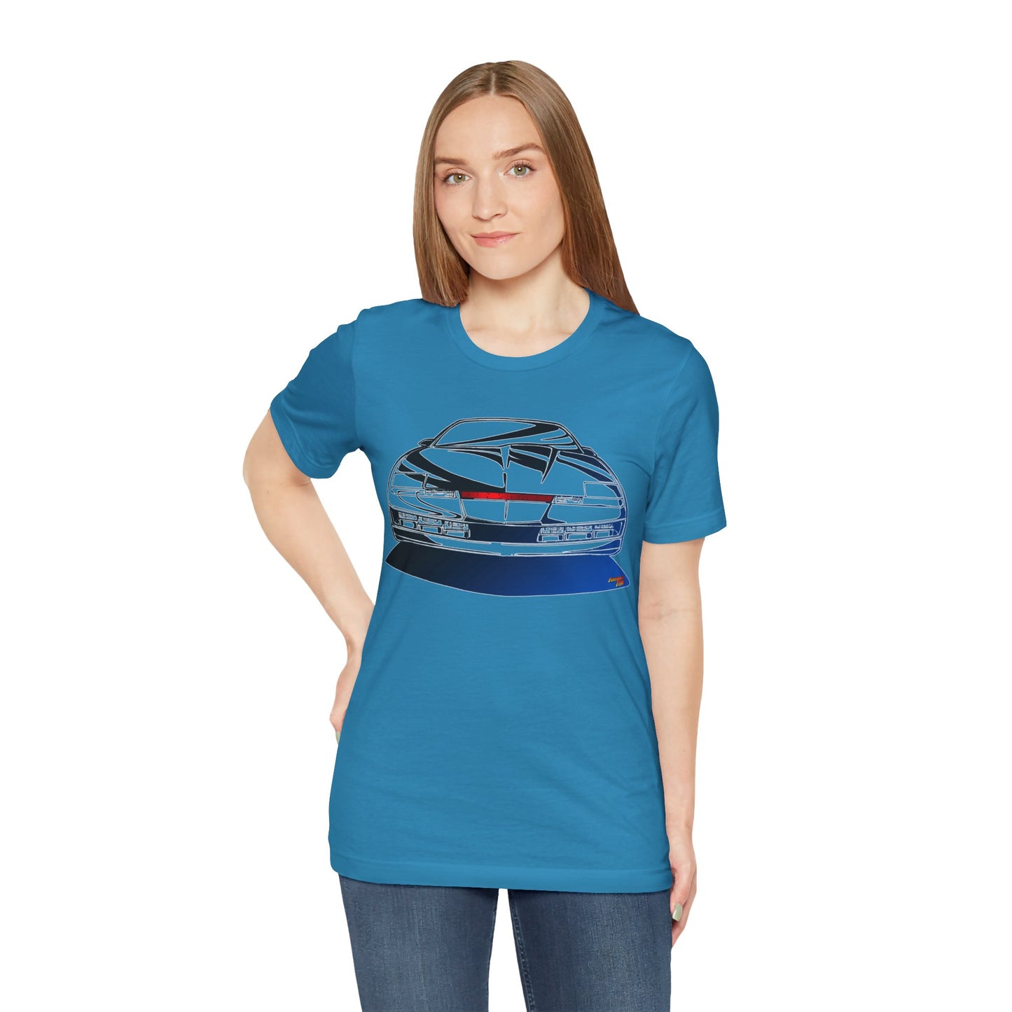 KNIGHT RIDER KITT TV Show Pontiac Firebird Unisex Short Sleeve Tee 11 Colors