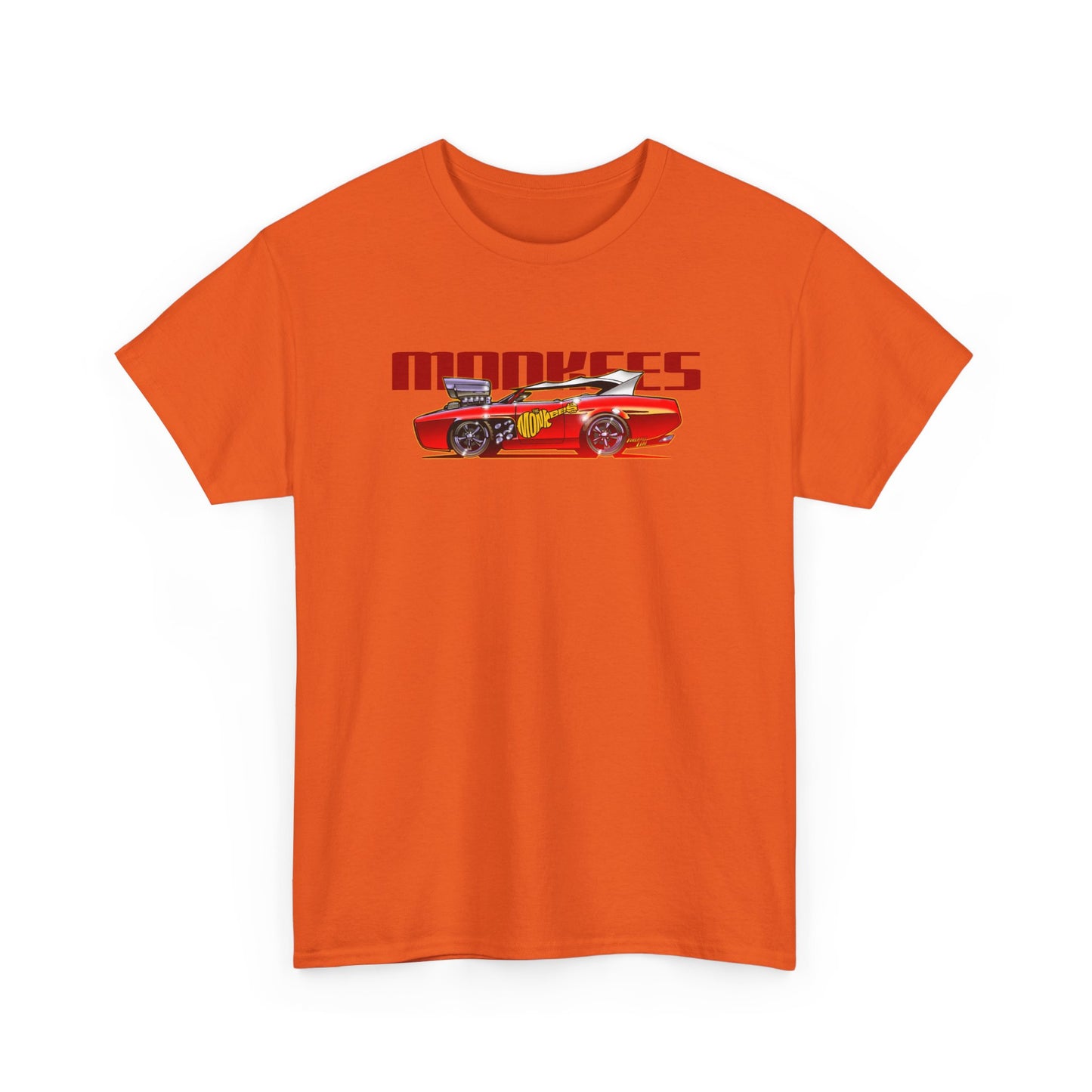 THE MONKEES Monkeemobile Cotton Tee Shirt - 12 Colors