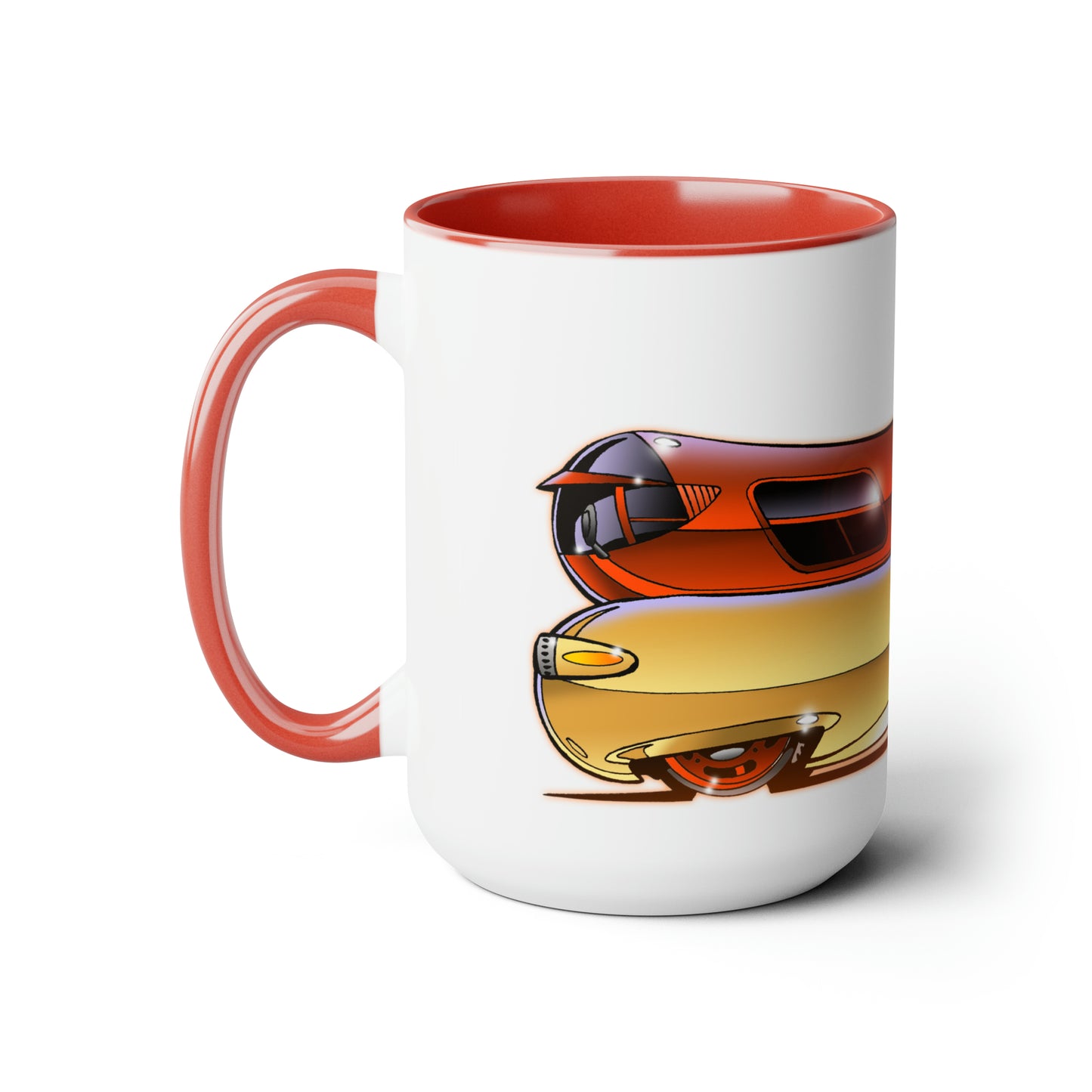 OSCAR MAYER WIENERMOBILE Coffee Mug, 15oz, Hot Dog Mug, Movie Car, Movie Cars, Car Art, Automotive Art, Car Illustration, Car Mugs, Hot Dogs