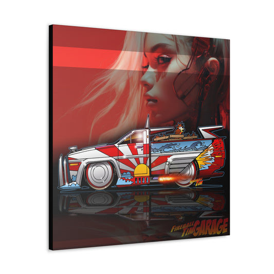 BOSOZOKU TOYOTA PICKUP Concept Art Canvas MASTERPRINT 3 Sizes