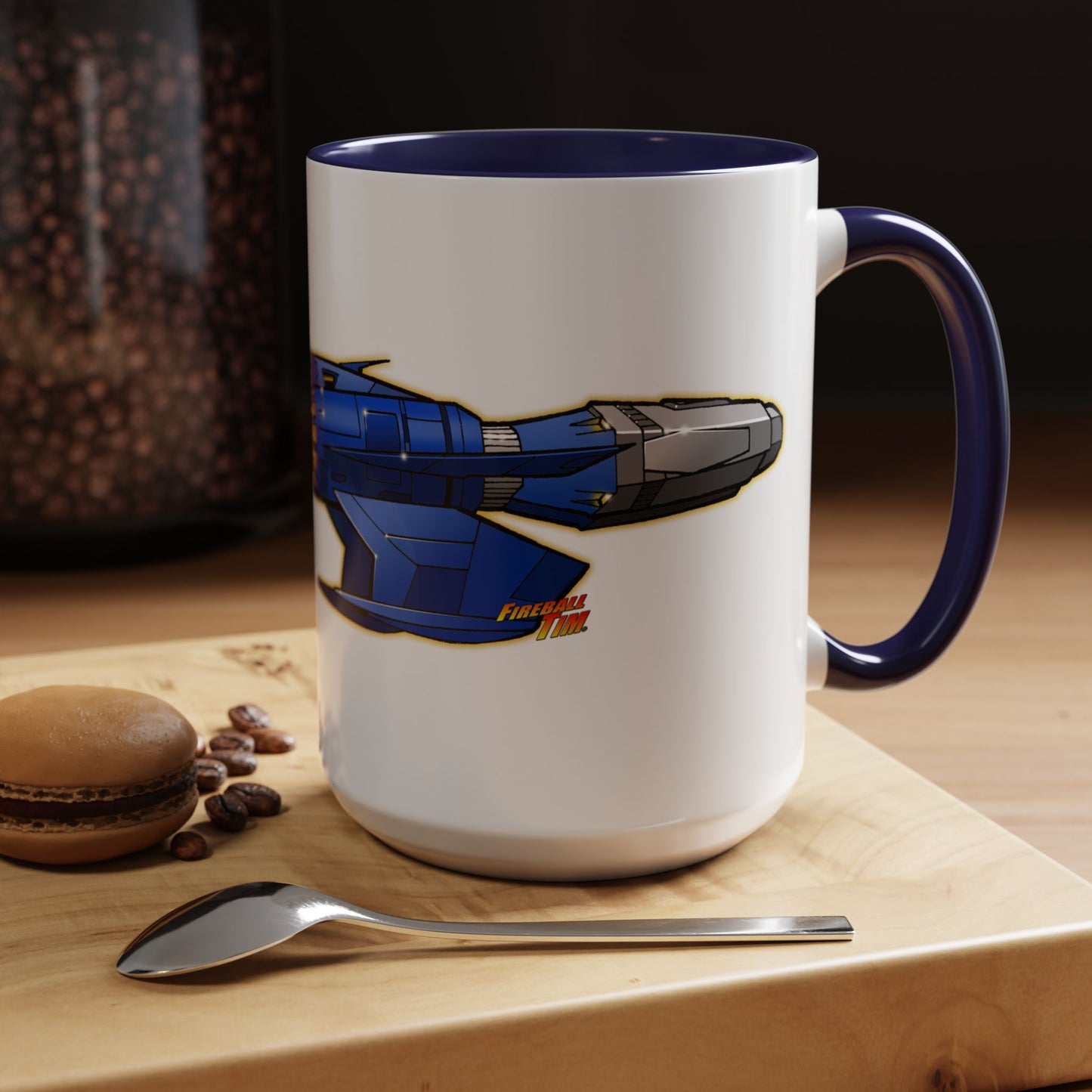 BUCK ROGERS STARFIGHTER Spaceship Coffee Mug 2 Sizes