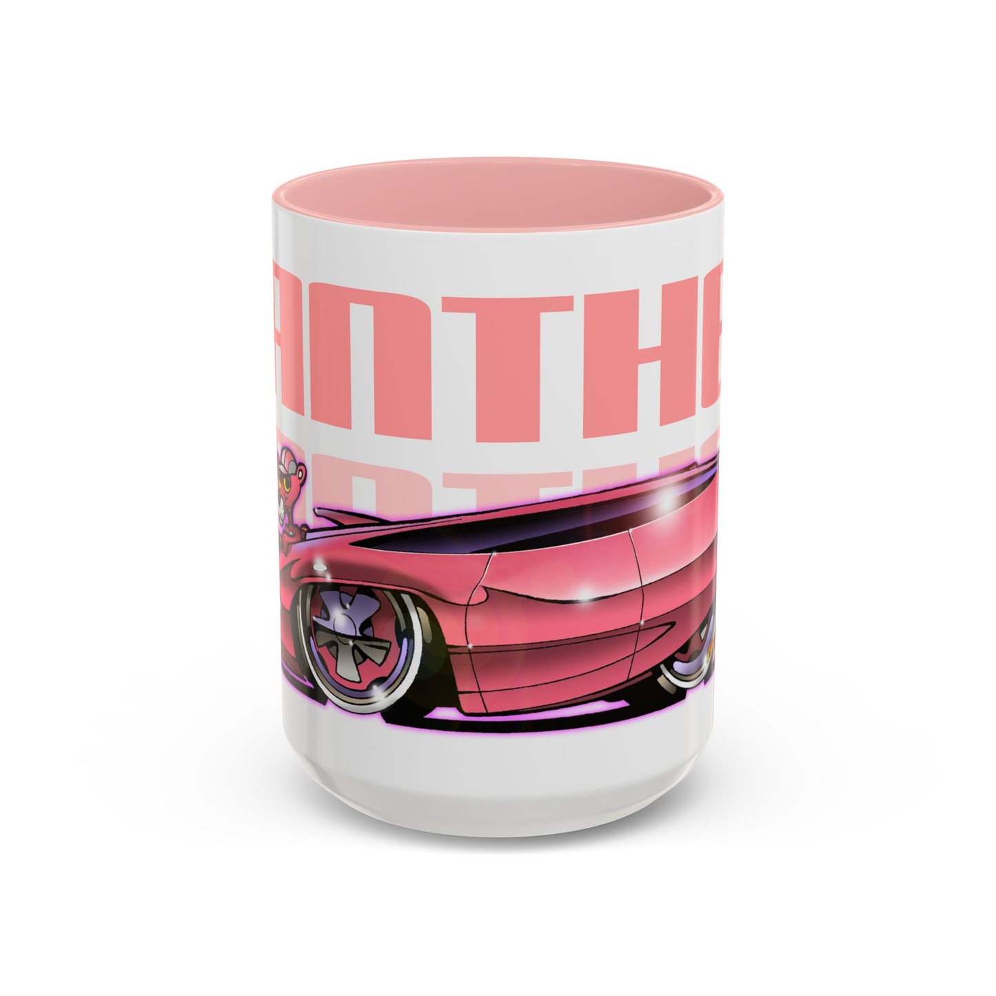 PINK PANTHER PANTHERMOBILE Collectible Coffee Art Mug - 2 Sizes