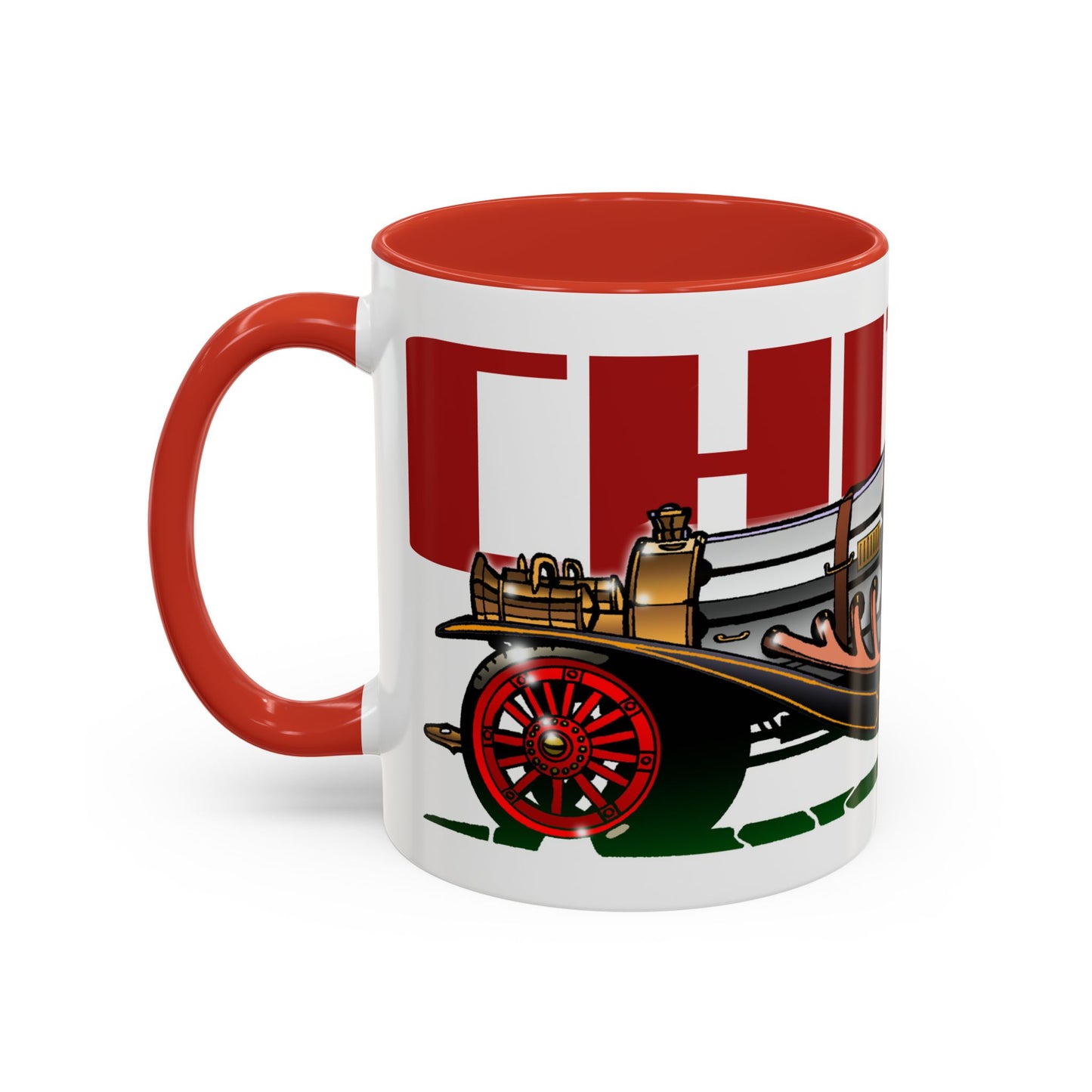 CHITTY CHITTY BANG BANG Vintage Movie Car Collectible Fireball Art Coffee Mug - 2 Sizes