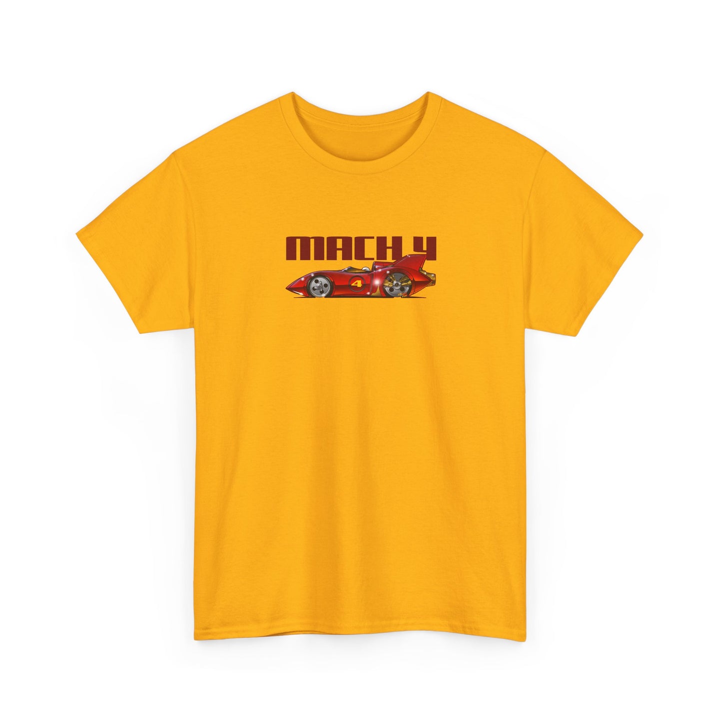 SPEED RACER MACH 4 Fireball Art Cotton Tee Shirt - Colors