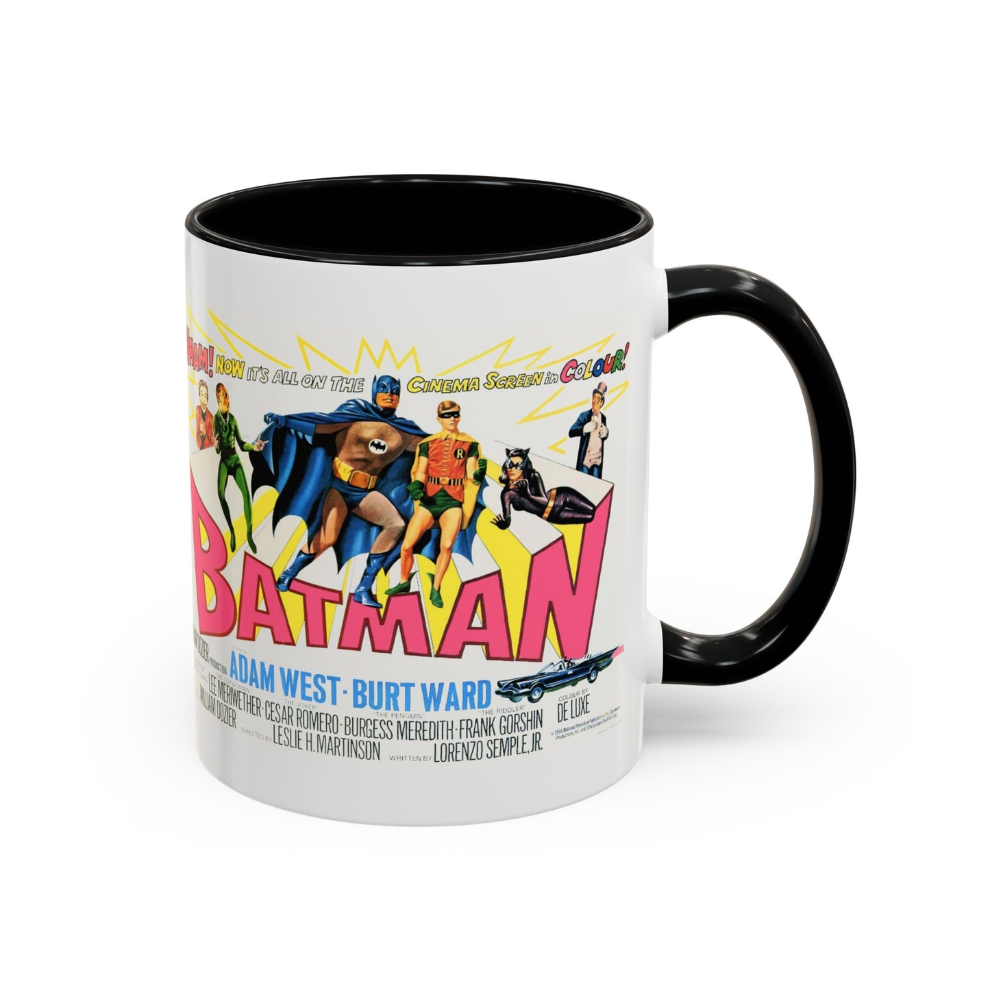 BATMAN TV SHOW MOVIE Vintage Poster Coffee Mug 11 & 15oz