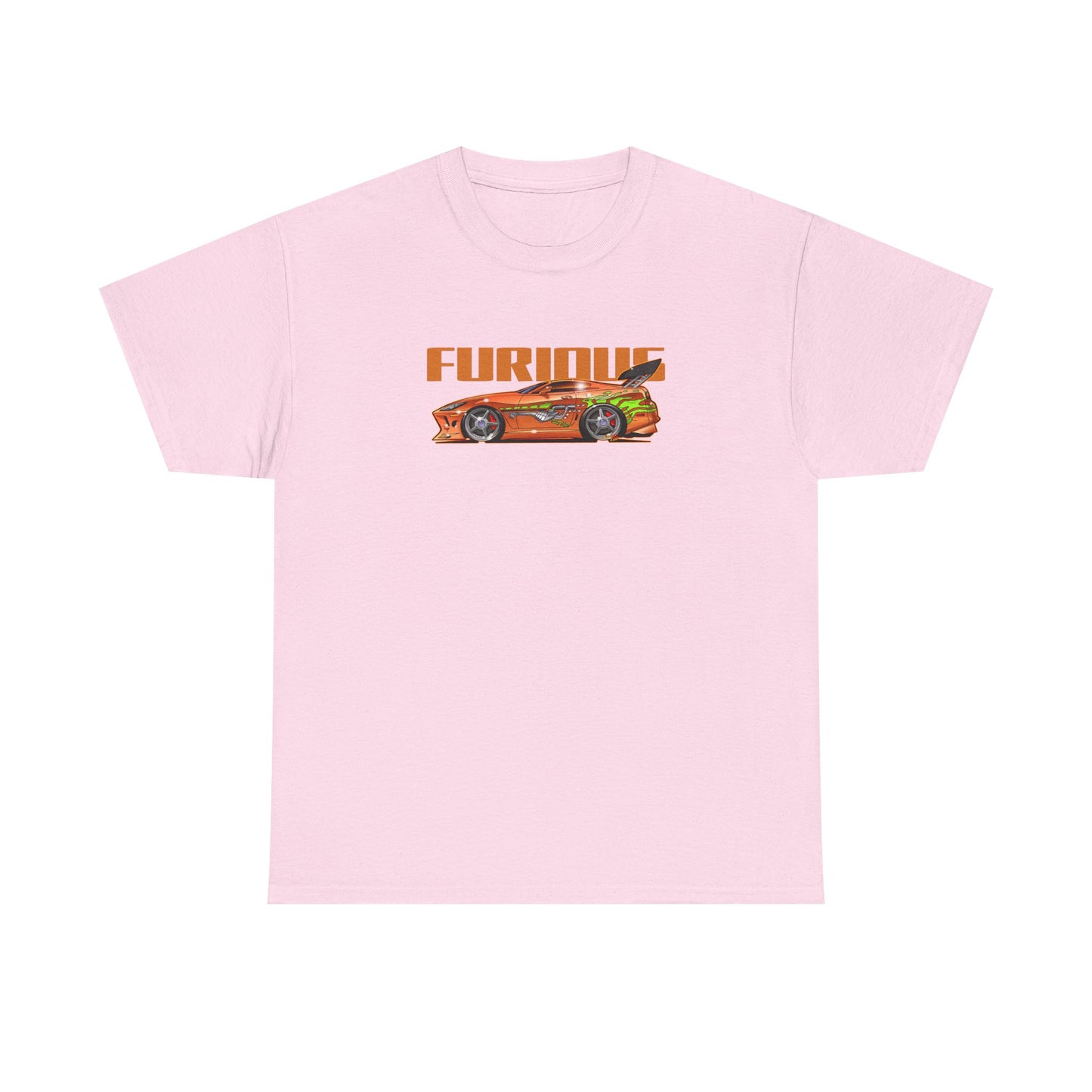 FAST & FURIOUS 1994 TOYOTA SUPRA MK IV Fireball Art Tee Shirt - Multiple Sizes