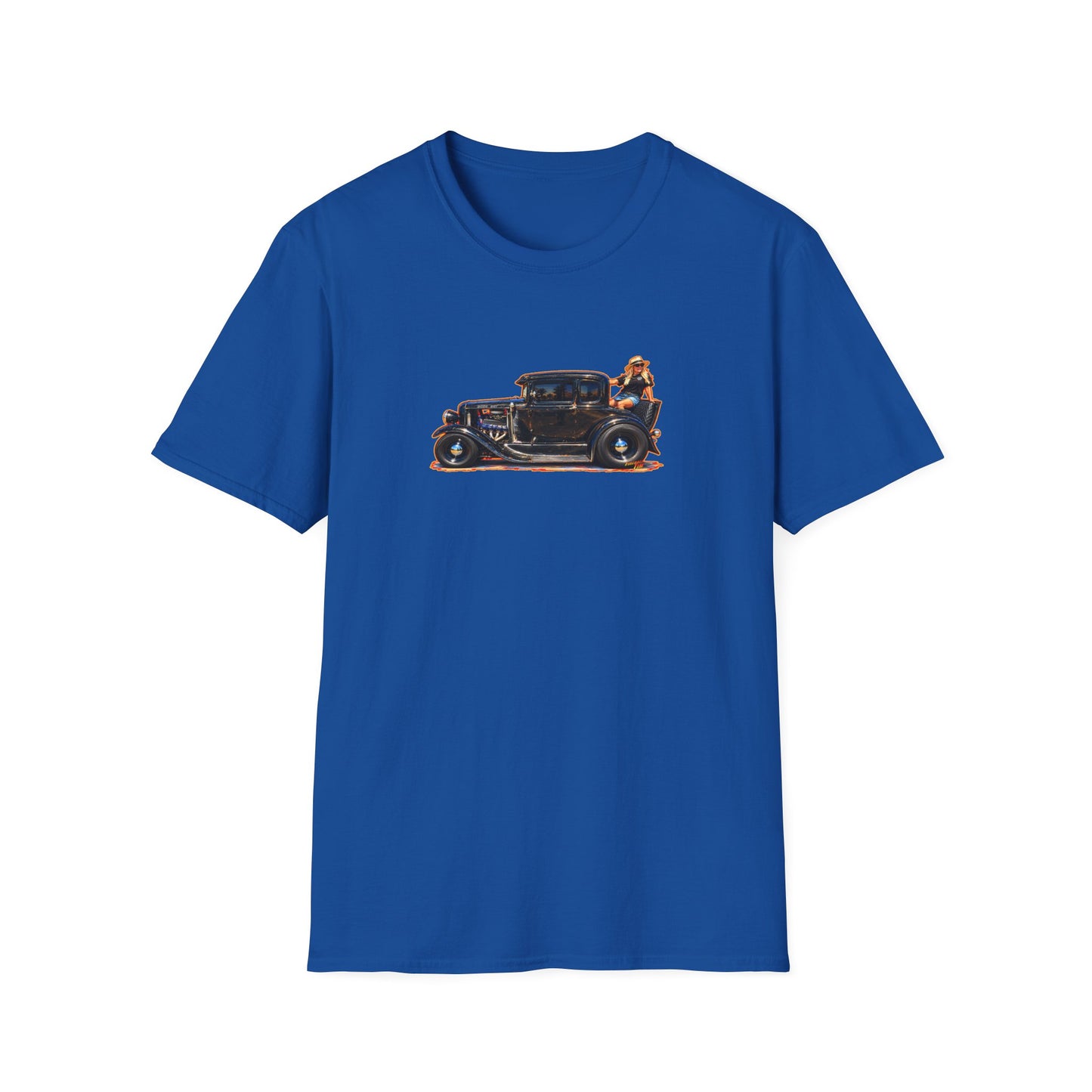 MCDOUGALL SPECIAL Model A Hot Rod Collectible Fireball Art Tee Shirt