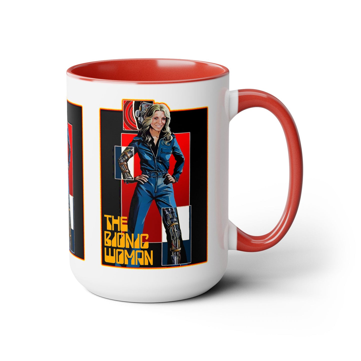 THE BIONIC WOMAN Version 4 Coffee Mug 15oz